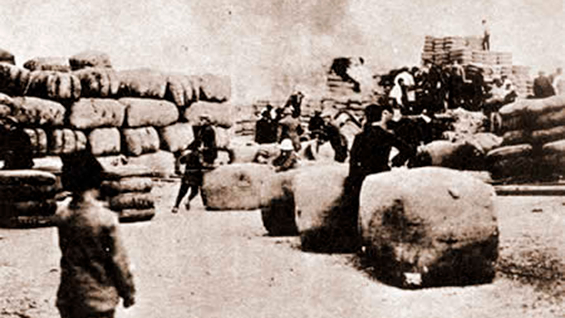 Huelguistas en San Julián, 1921