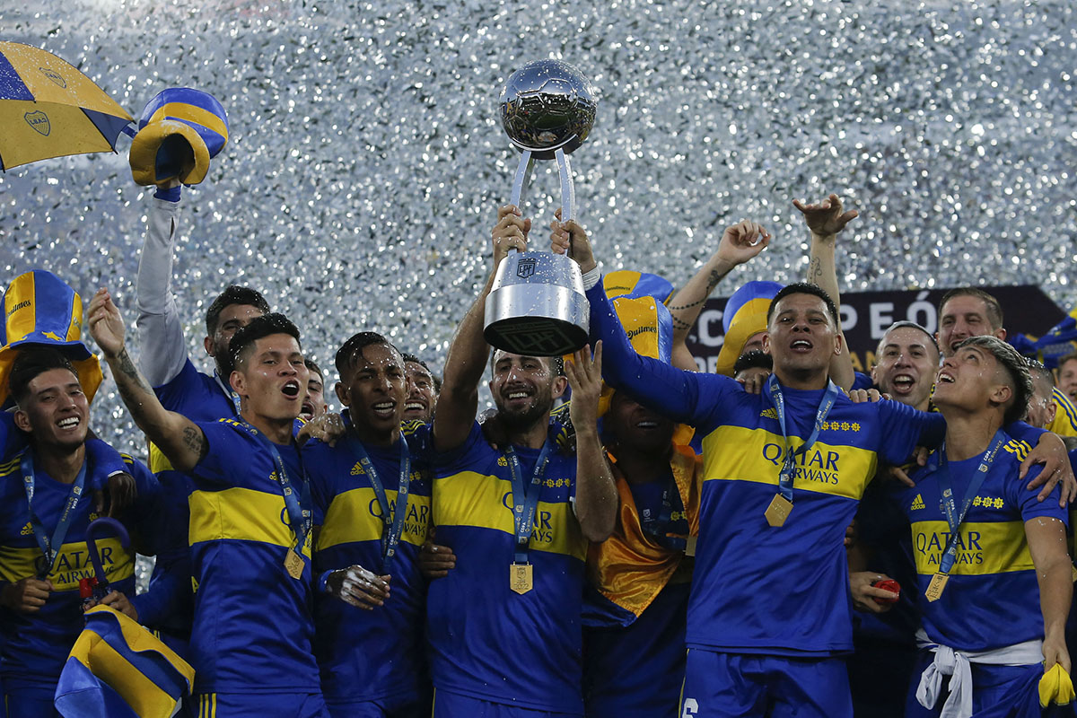 Boca Juniors son los nuevos reyes del fútbol argentino tras vencer en la final a Tigre.  |  Foto: CONMEBOL