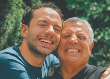 Leonardo Bono, also an actor, regretted that some media spread the fake news about his father's death (Photo: Instagram)