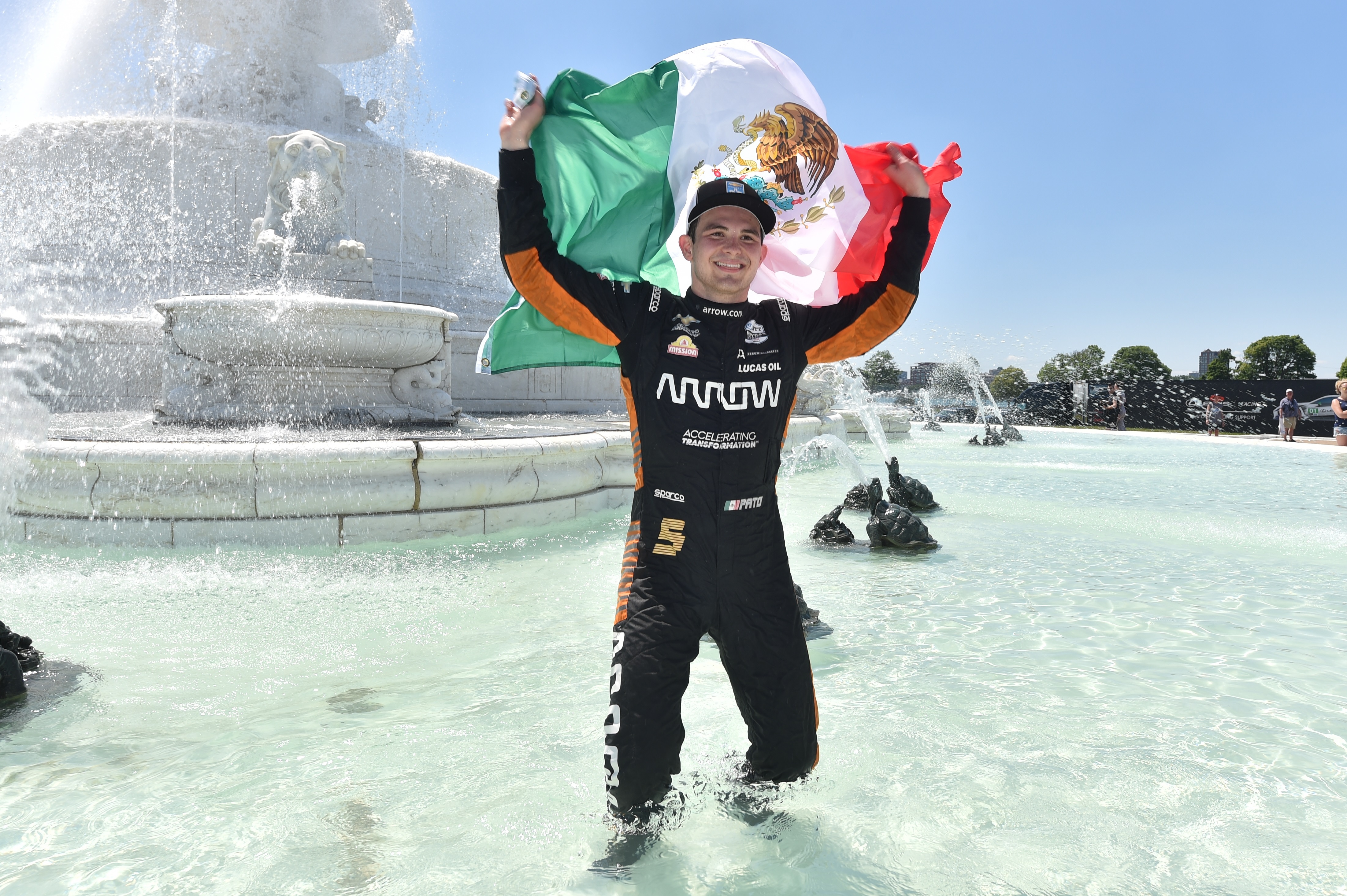 Pato O'Ward no llegará a la Fórmula 1 en 2022 (Foto: Chris Owens/IndyCar/EFE)
