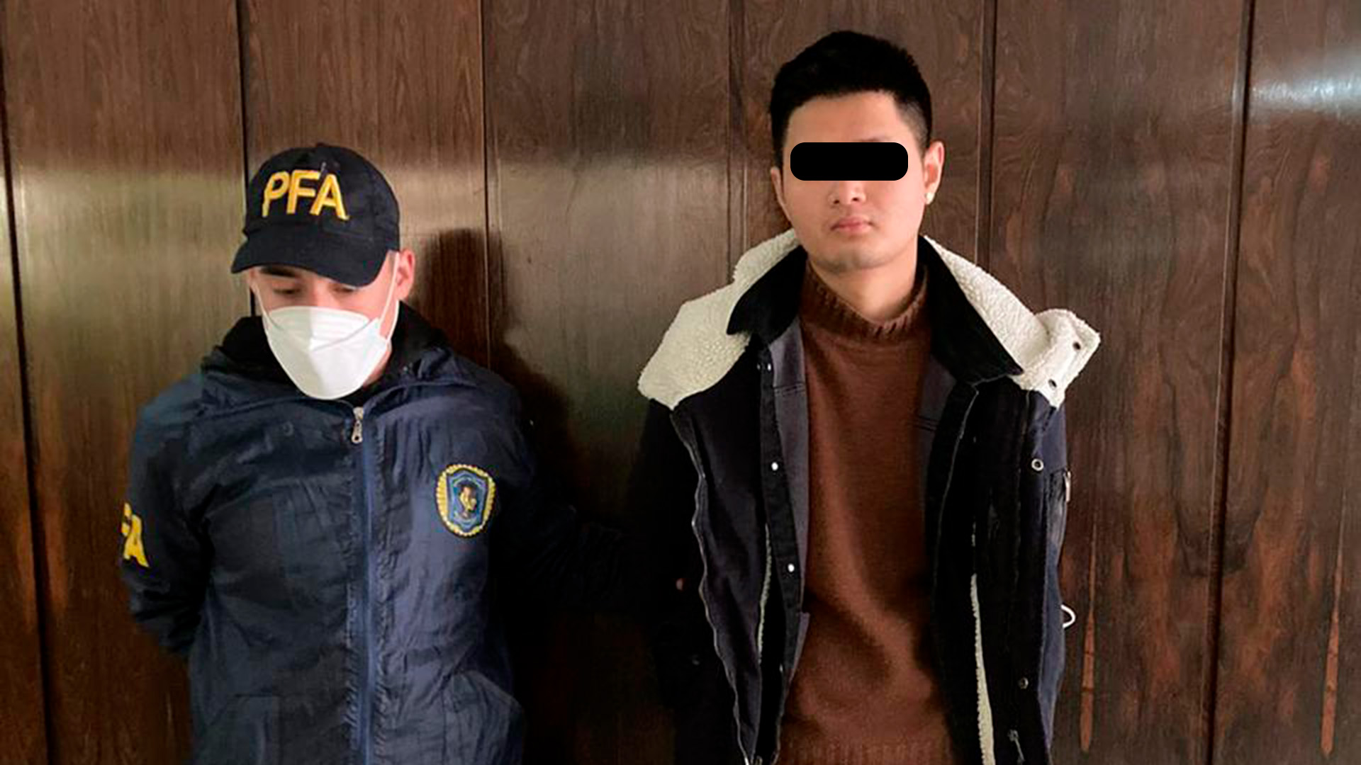 "Adrián", el patrón mafioso detenido. 