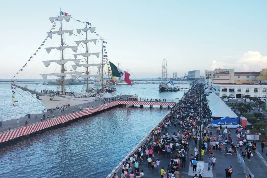 La Semar se encuentra celebrando el Festival “Velas Latinoamérica 2022″ (Foto: Semar)