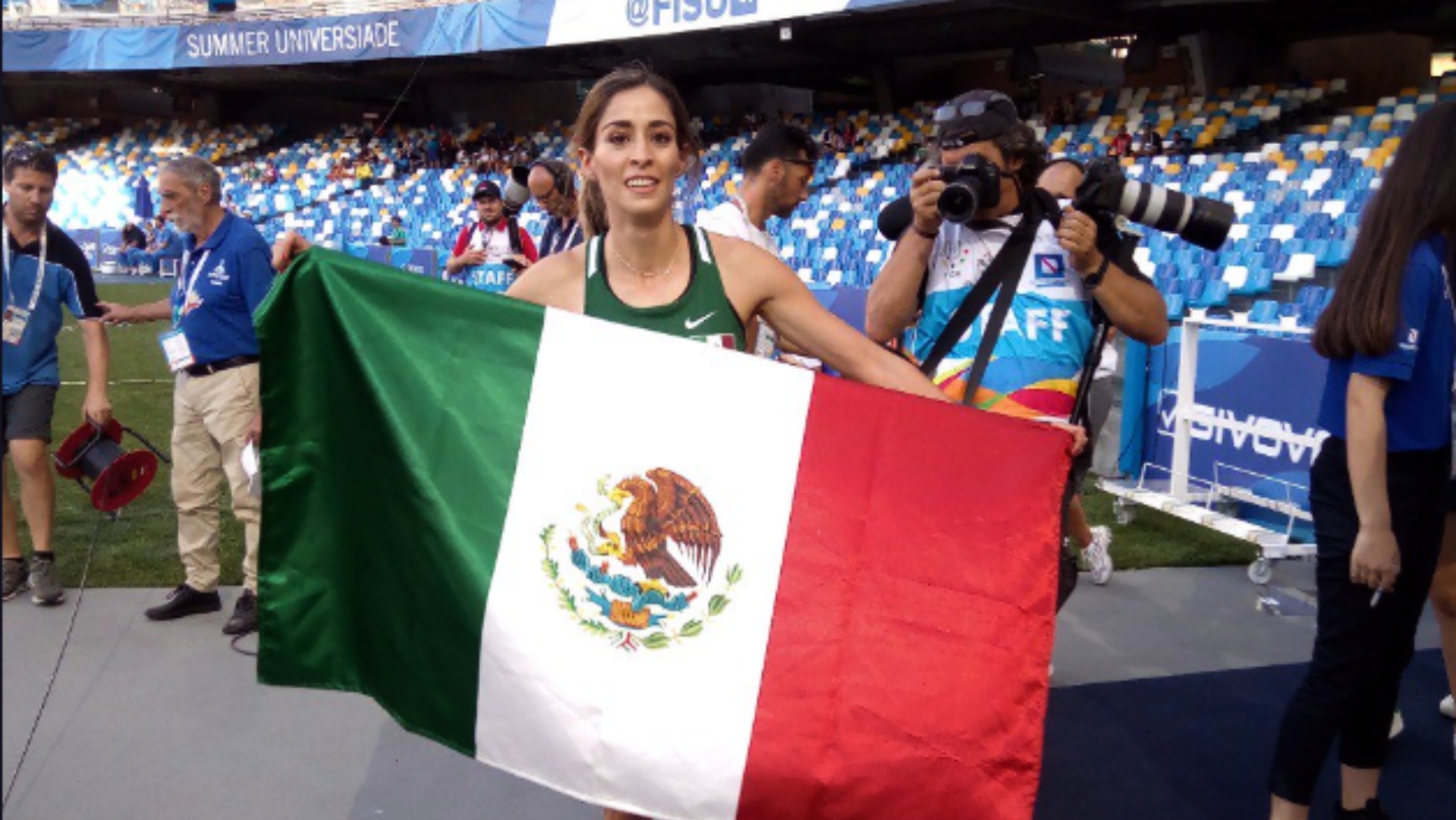 Paola Morán representará a México en la disciplina de atletismo y respondió la dura crítica de Faitelson (Foto: Cortesía de Conade)