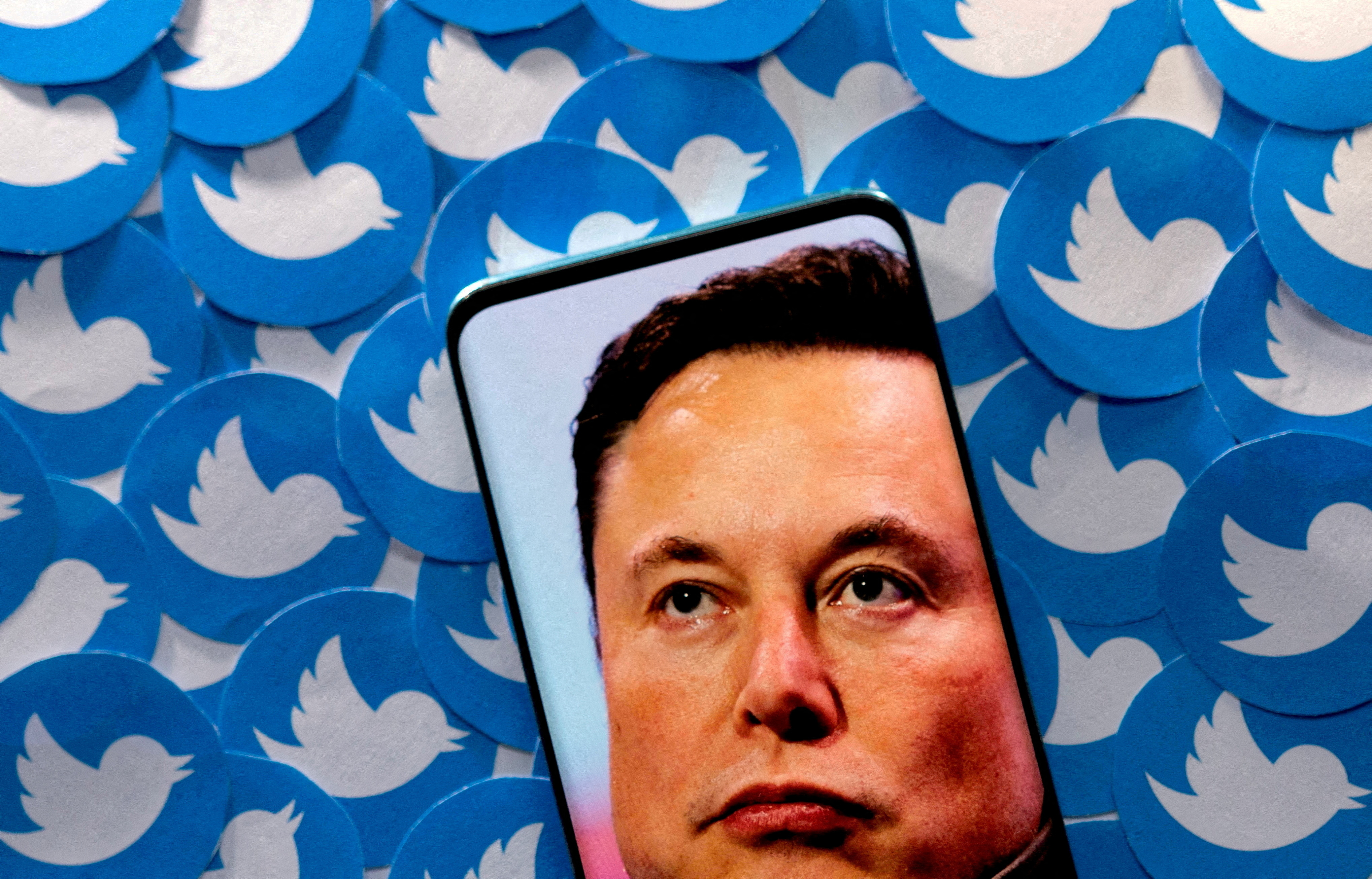 Elon Musk accused Twitter of fraud.  (REUTERS/Dado Ruvic/Illustration/File Photo)