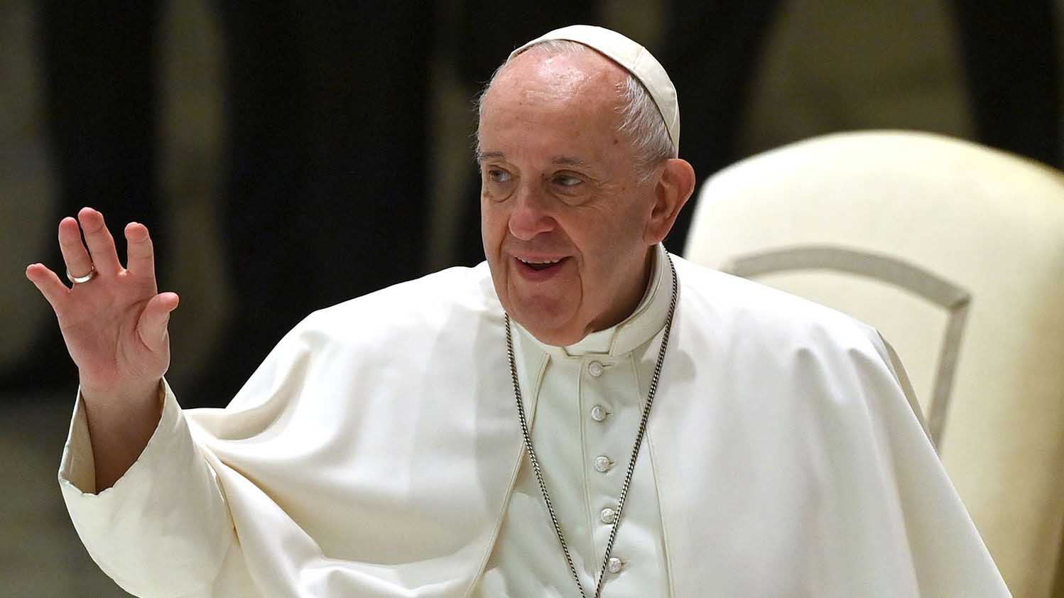 El papa Francisco anunció que está a favor de la unión civil entre personas del mismo sexo (AFP)