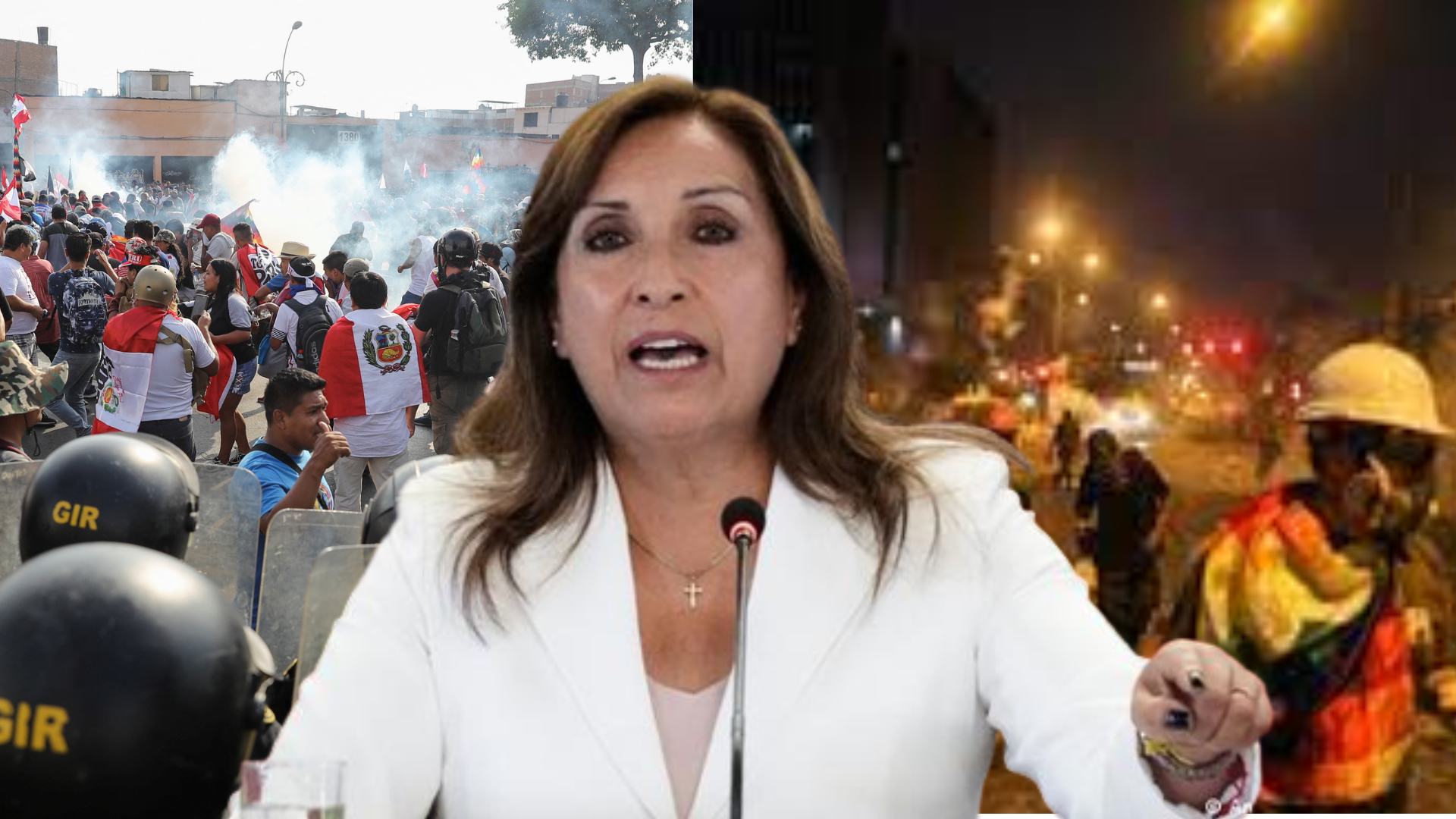 Dina Boluarte en su momento más crítico: más de 55 muertes, decenas de heridos y un discurso que no acerca a las regiones