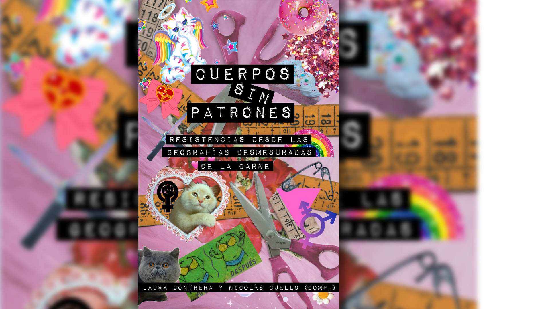 Portada de "Cuerpos sin patrones", compilación de Laura Contrera y Nicolás Cuello editada por Madreselva. 