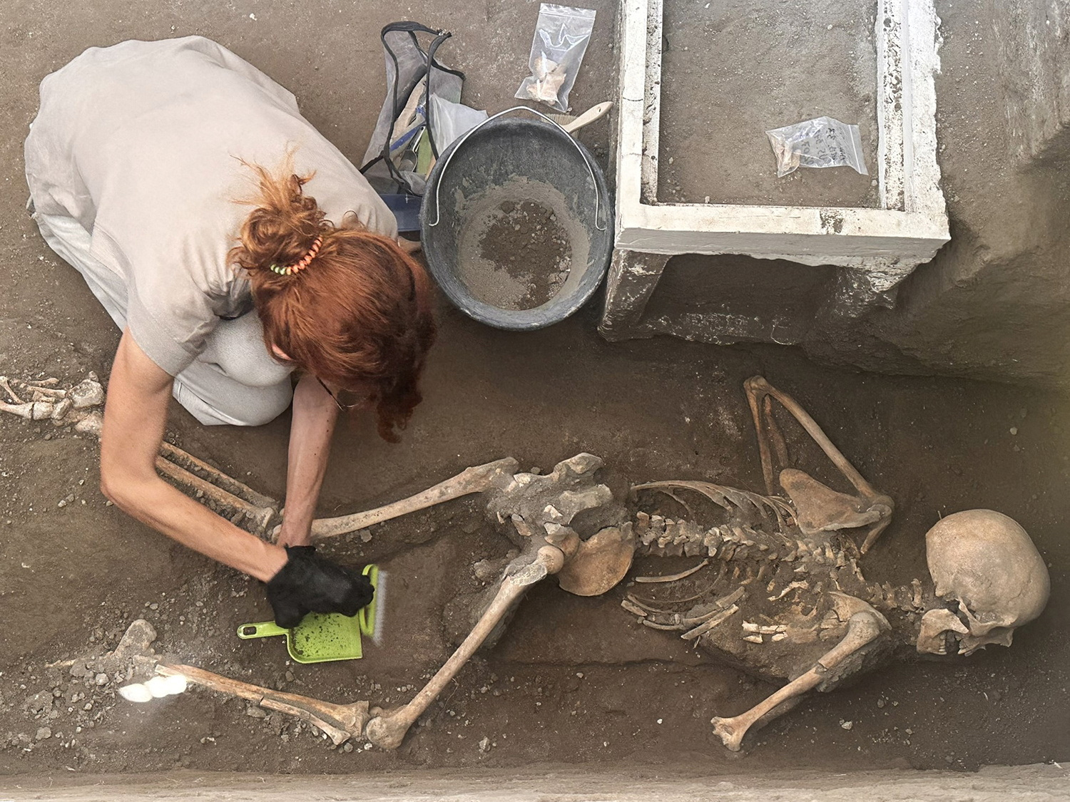 Impactante descubrimiento arqueológico en Pompeya: hallaron los cuerpos de dos personas y un tesoro escondido