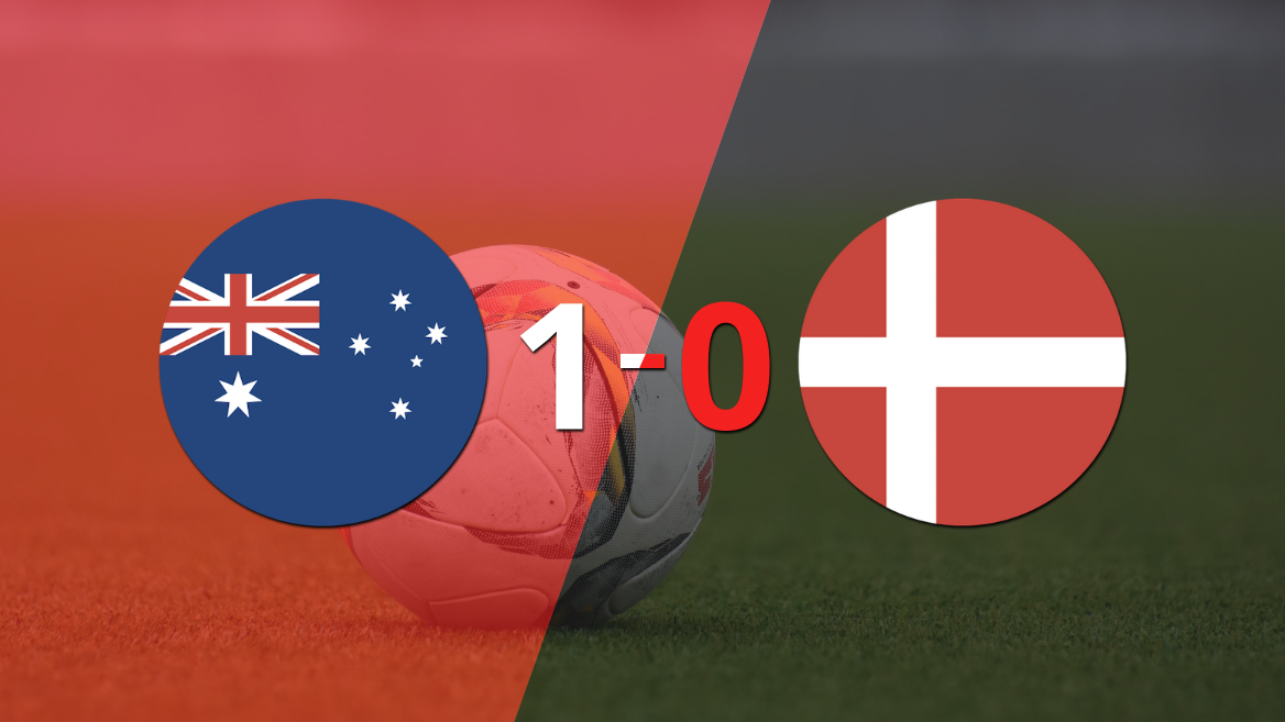 Qatar 2022: Derrota de Dinamarca por 1 a 0 frente a Australia