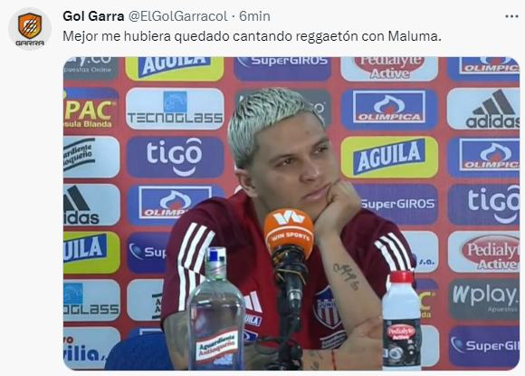 Los mejores memes que dejó una nueva derrota del Junior de Barranquilla ante Envigado por Liga BetPlay I-2023. @ElGolGarracol/Twitter.