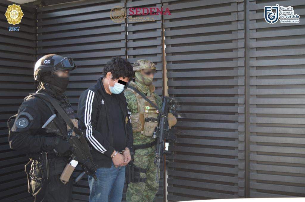 Presuntos operadores del Cártel de Sinaloa fueron detenidos en la capital mexicana 