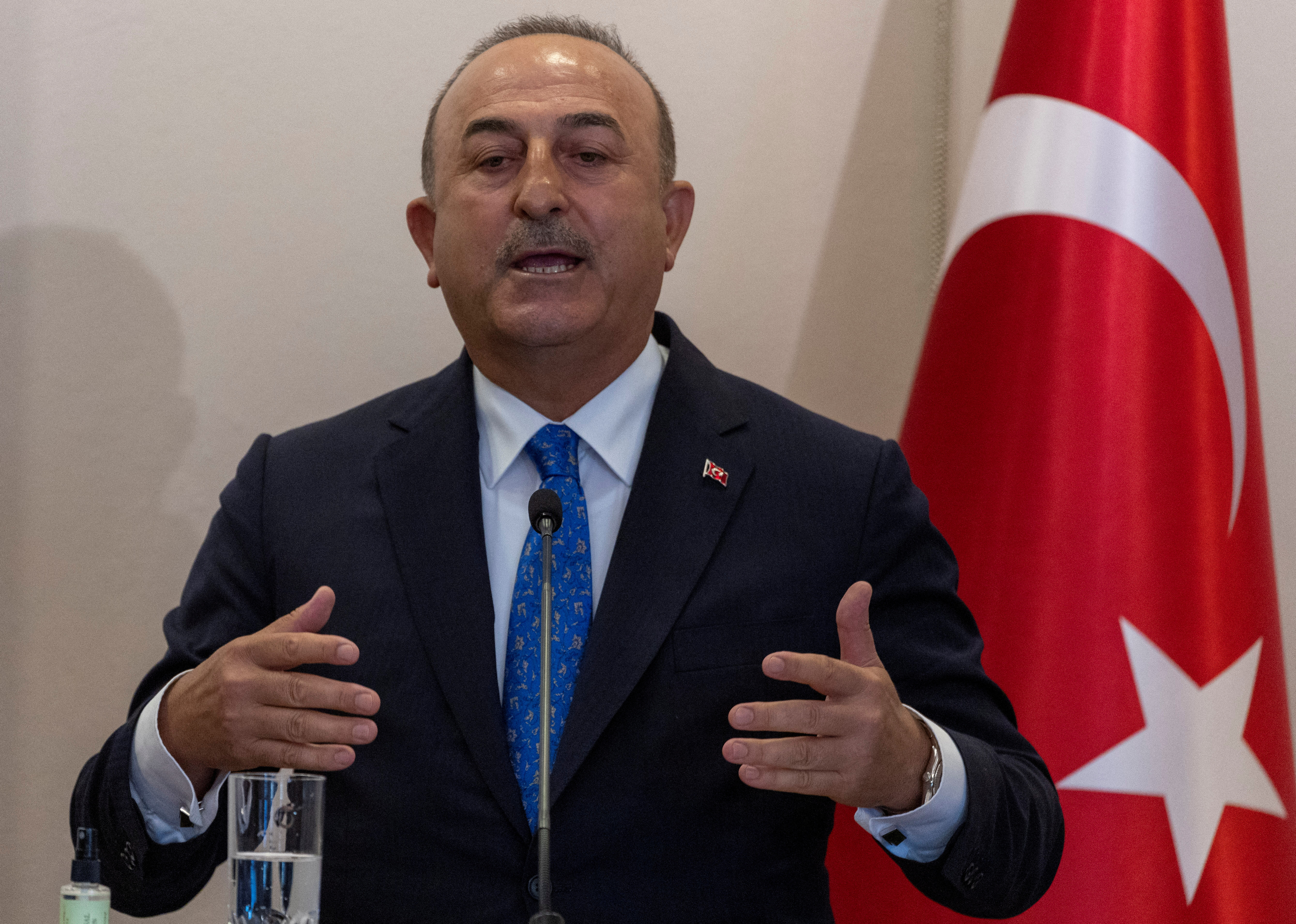 El canciller turco  Mevlut Cavusoglu (REUTERS/Umit Bektas)