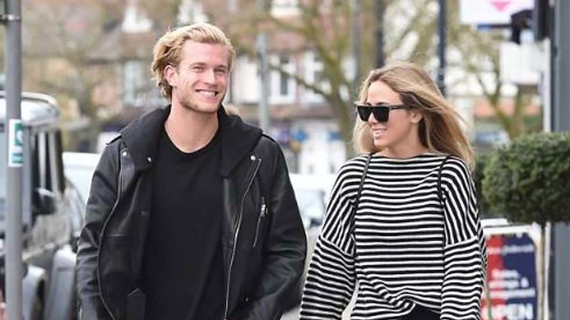 El futbolista alemán Loris Karius sale de paseo con su novia Daniella Grace. (FOTO: Especial)
