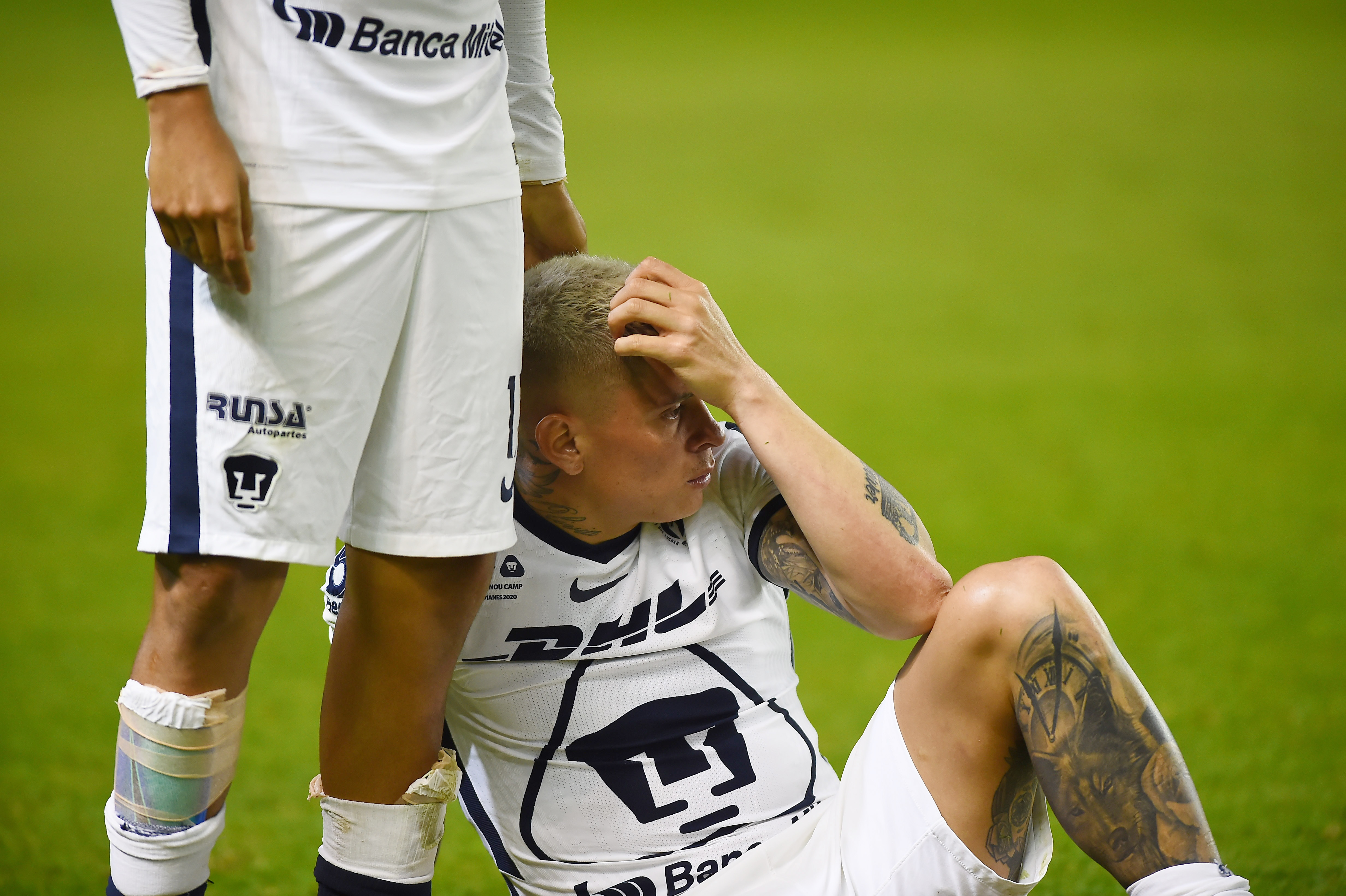 Juan Iturbe. Estadio León, México. El 13 de diciembre de 2020.