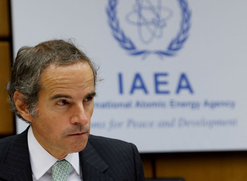 El director general del Organismo Internacional de Energía Atómica (OIEA), Rafael Grossi (Reuters) 