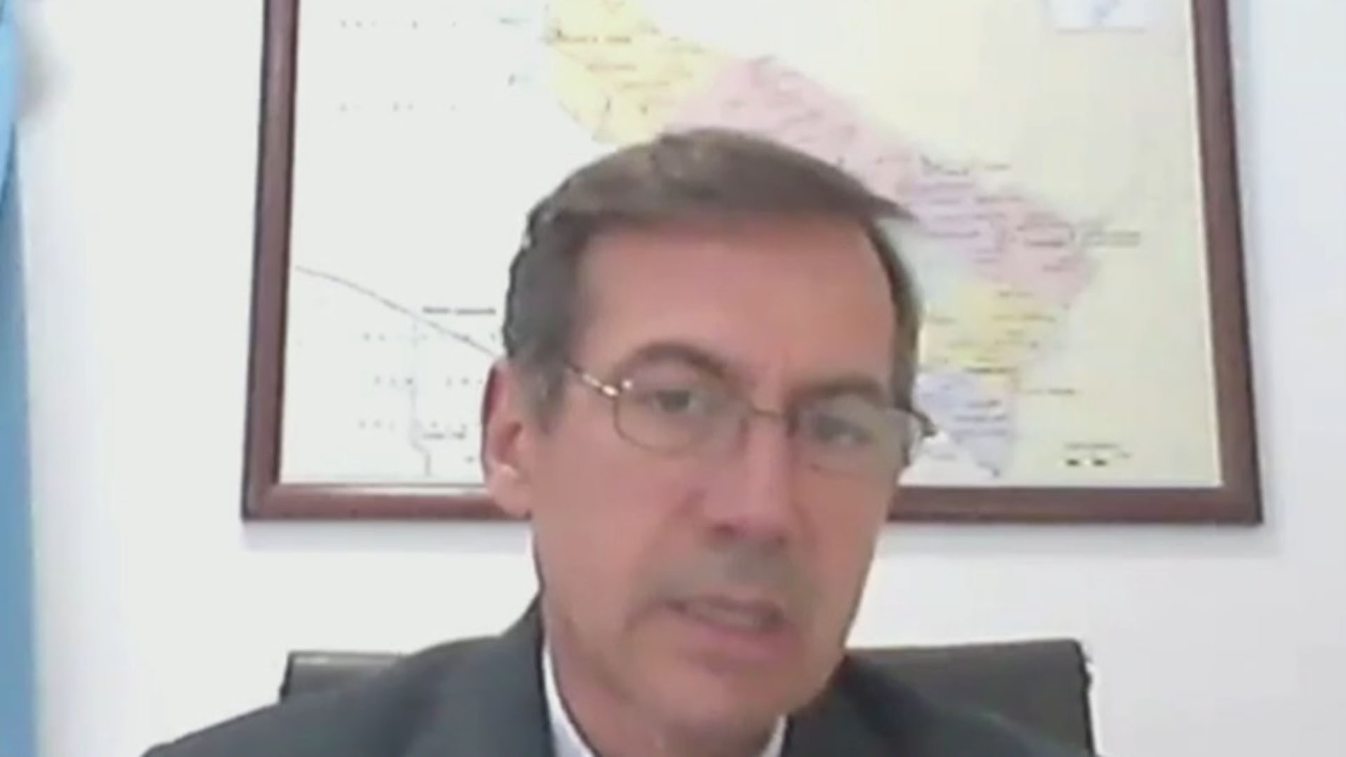 Luis Naidenoff, jefe del interbloque opositor 