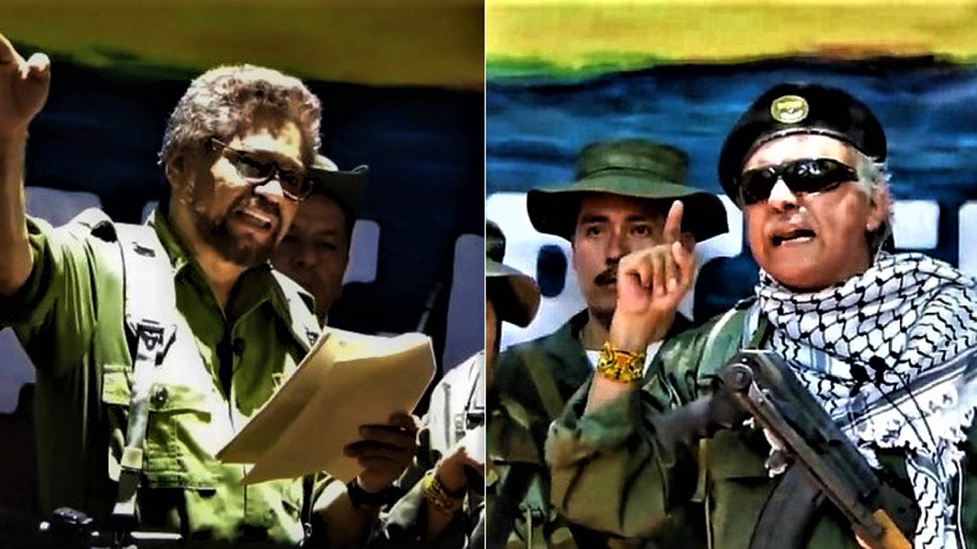 "Iván Márquez" y "Jesús Santrich", de la disidencia de las FARC estarían en Venezuela