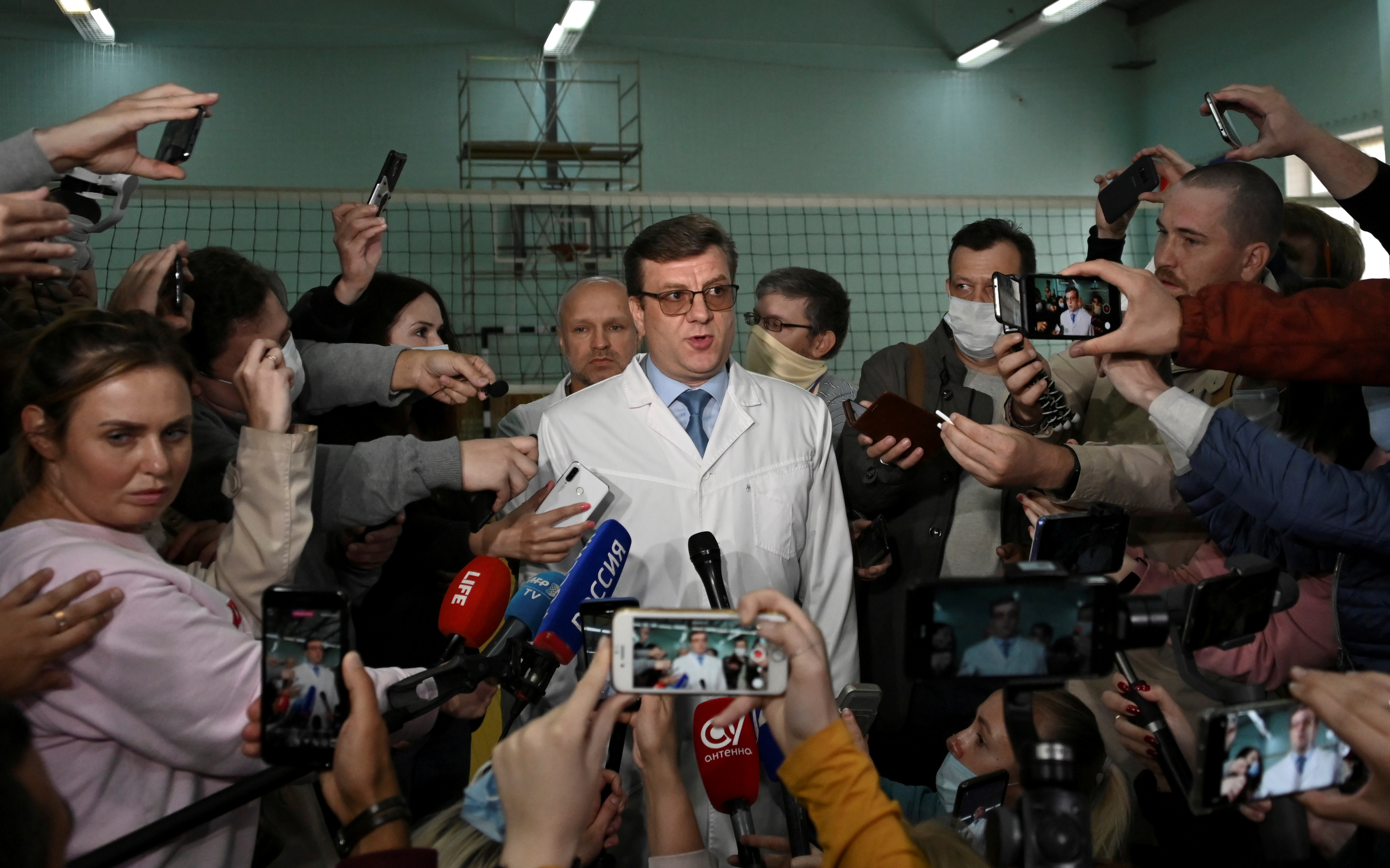 El jefe médico Alexander Murakhovsky (Reuters)