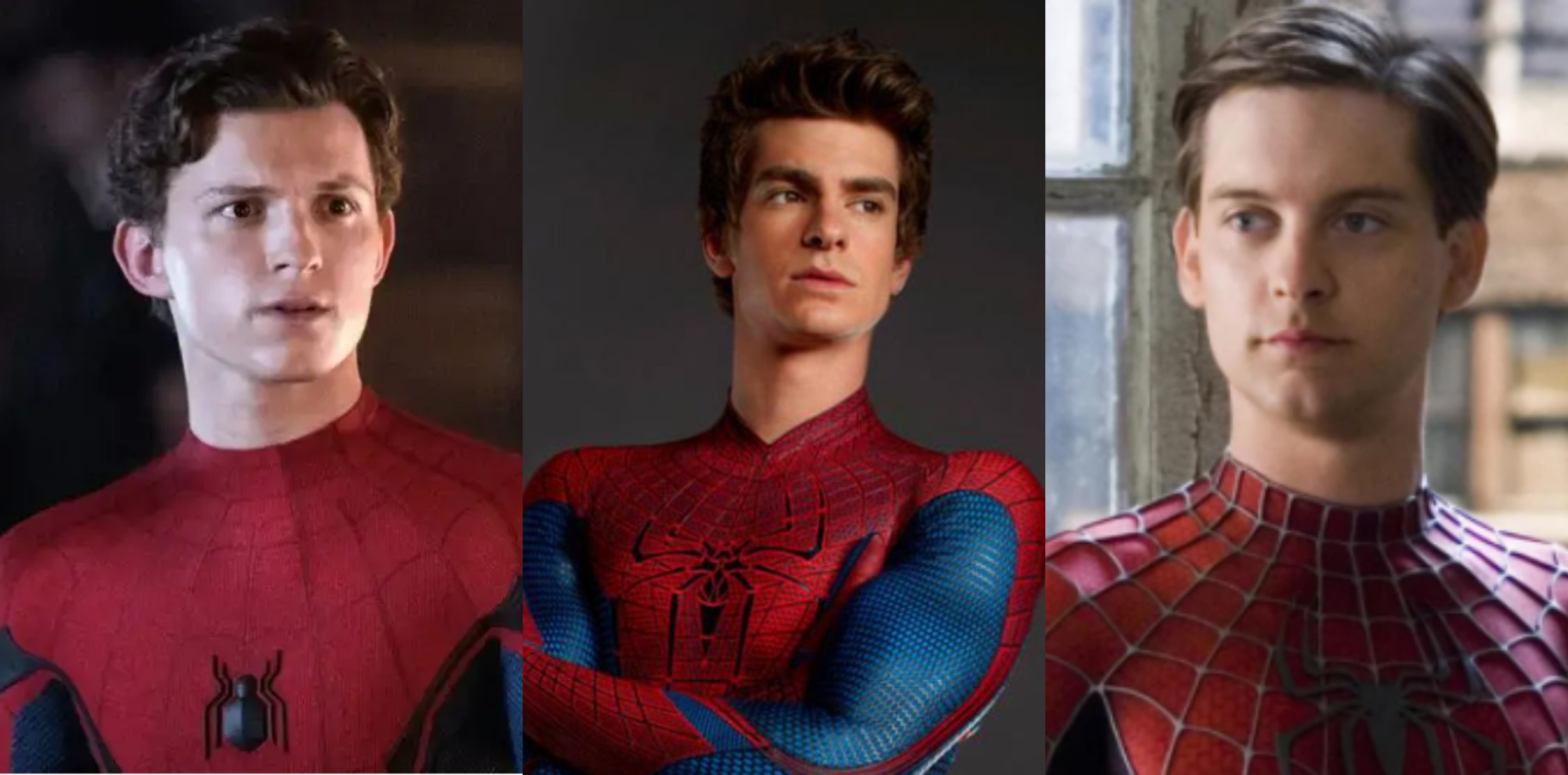 Tom Holland, Tobey Maguire y Andrew Garfield recrearon el clásico meme de  Spider-Man - Infobae