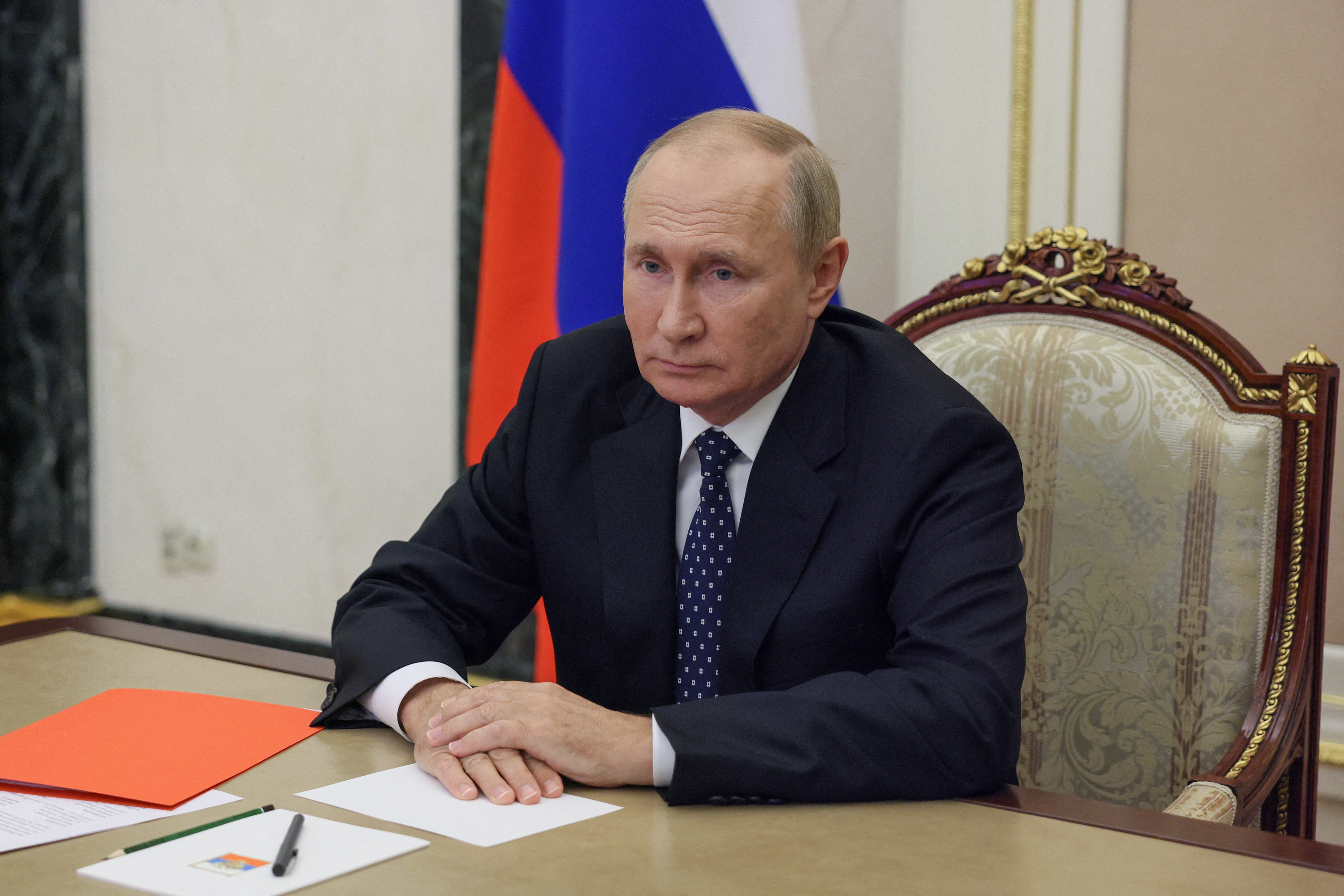 Vladimir Putin. Sputnik/Gavriil Grigorov/Pool via REUTERS