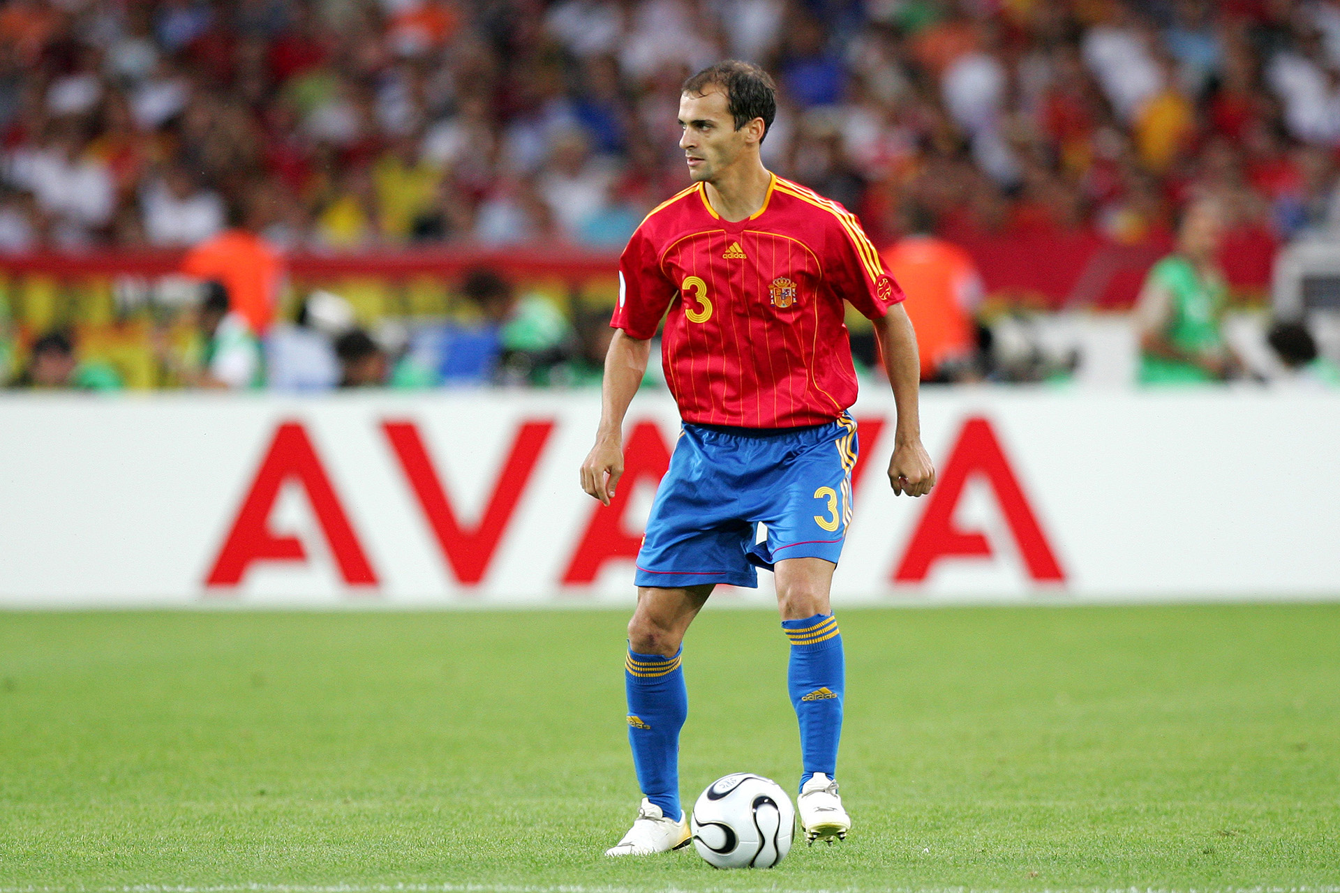 Pernía jugó el Mundial Alemania 2006 para España y formó parte del inicio de la era dorada de esa selección (Photo by Eddy LEMAISTRE/Corbis via Getty Images)