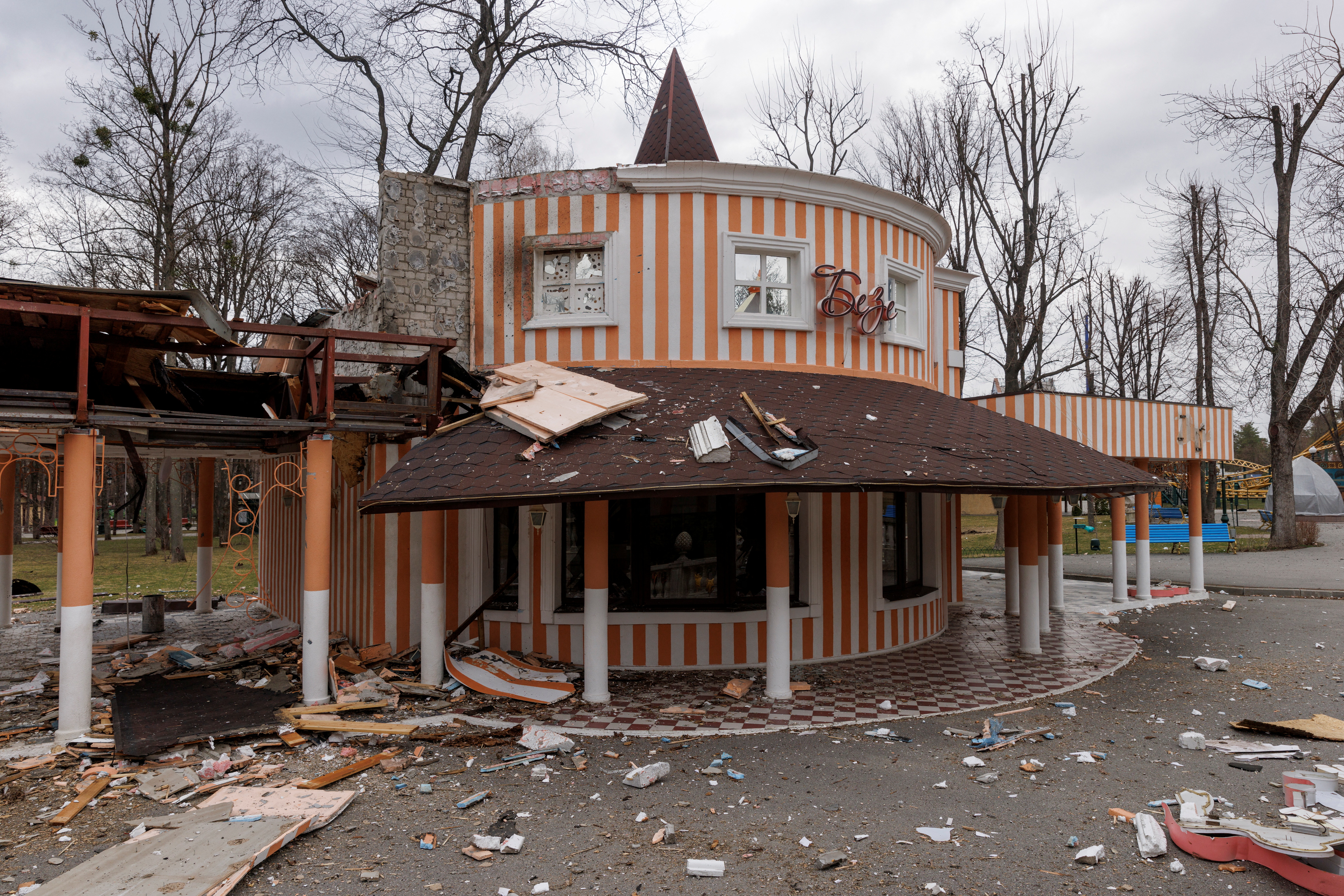 La destrucción en Kharkiv (REUTERS/Thomas Peter)