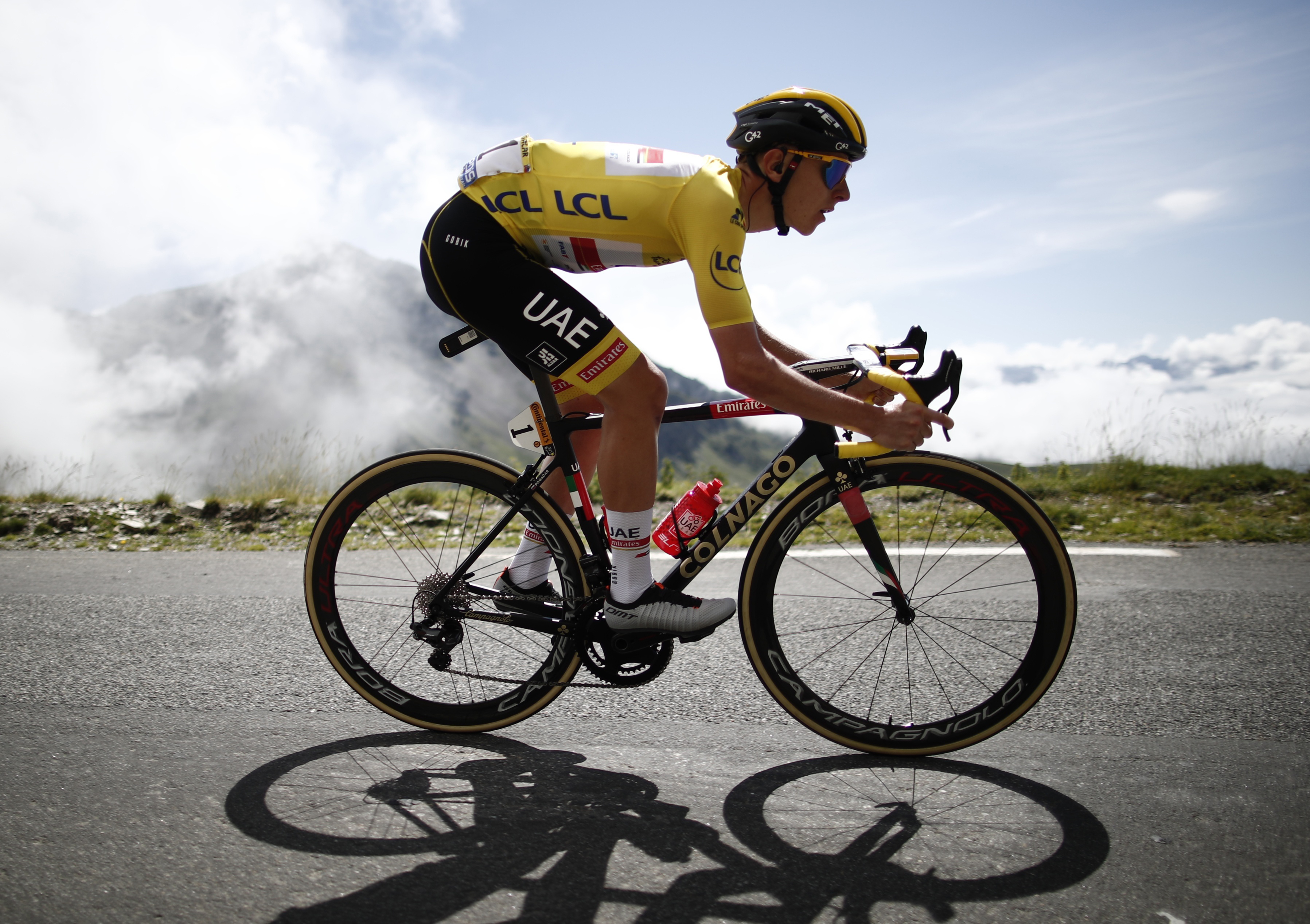 Tadej Pogacar fue el primer esloveno en ganar el Tour de Francia. REUTERS/Benoit Tessier