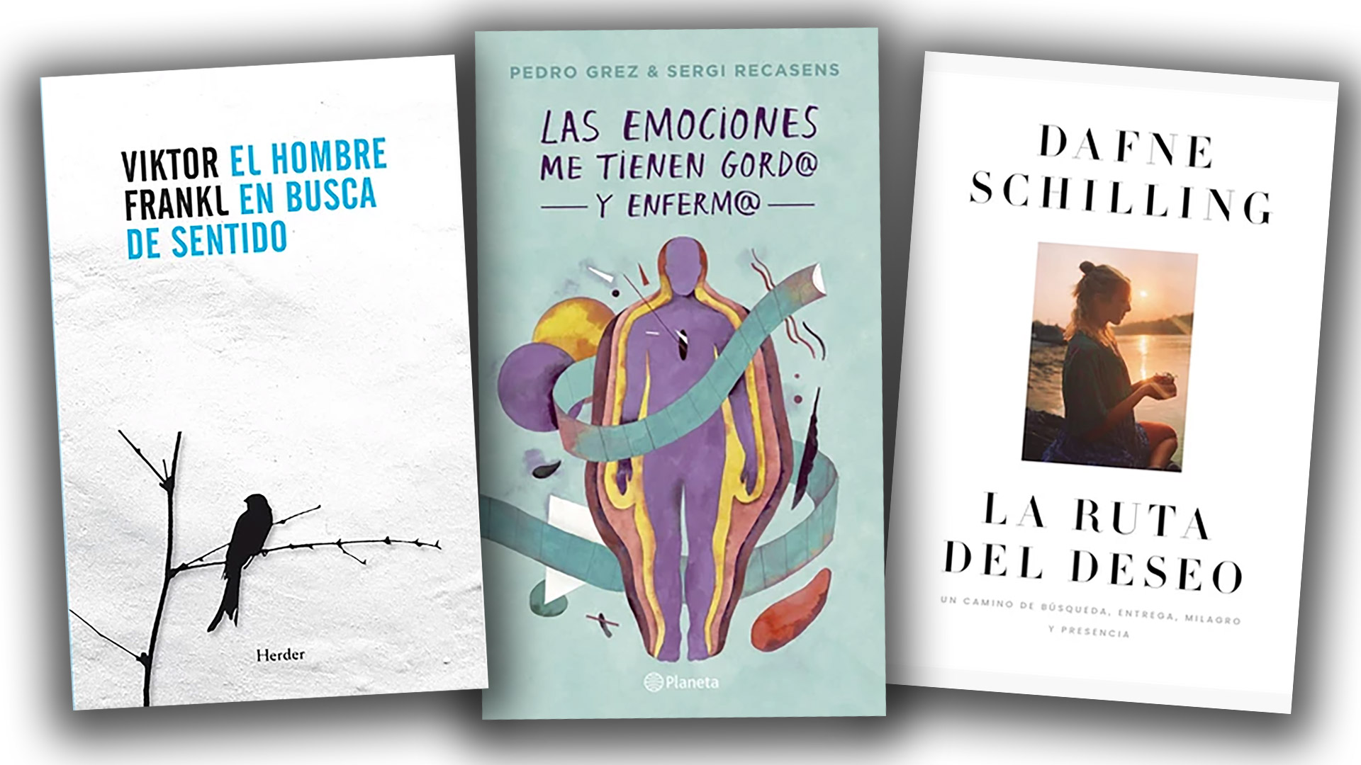 Qué leer el fin de semana: el bestseller “Las emociones me tienen gordo y enfermo”, “La ruta del deseo” y Viktor Frankl por menos de 1.550 pesos argentinos