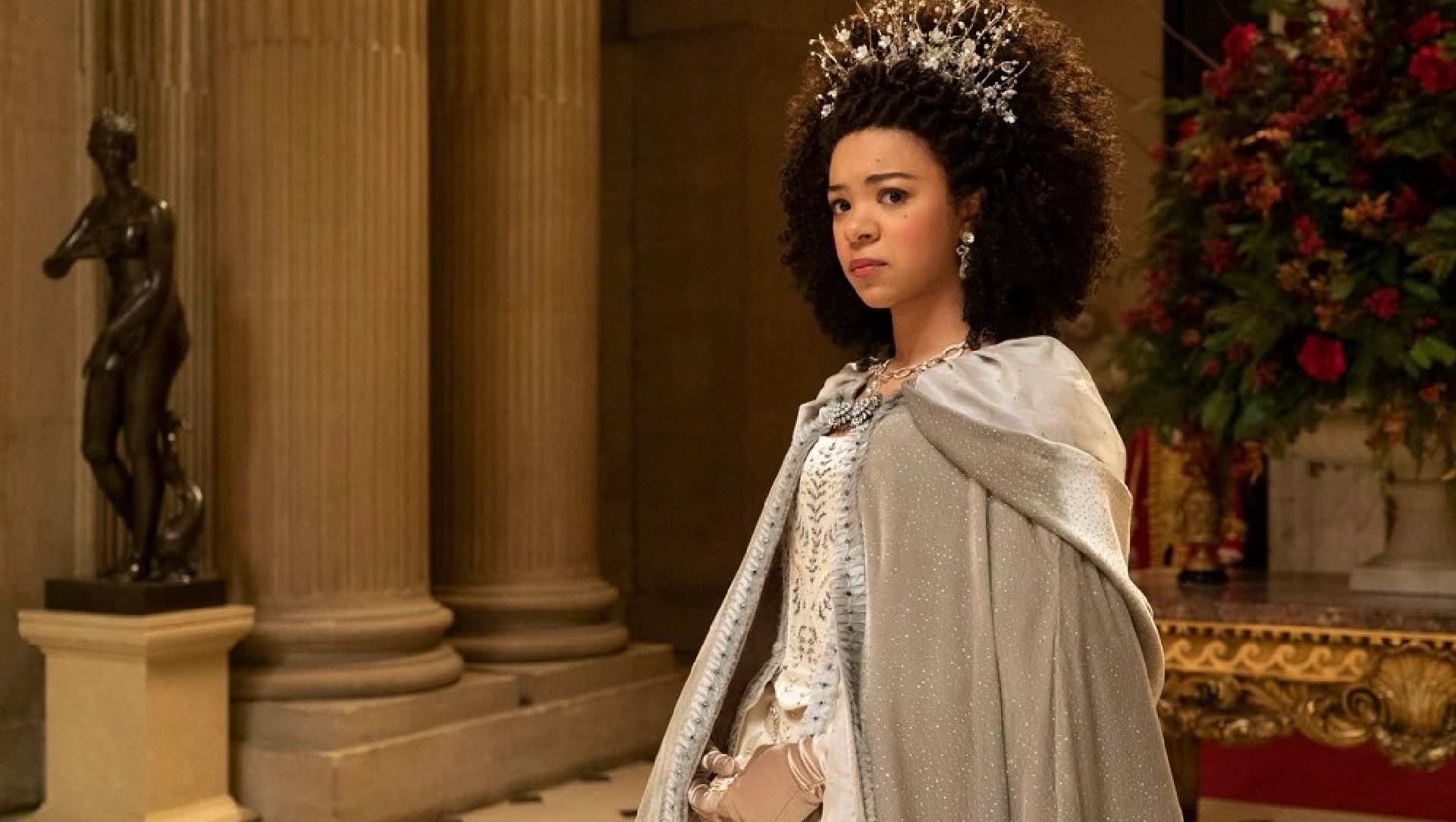 India Amarteifio como la joven Reina Charlotte
(Netflix)