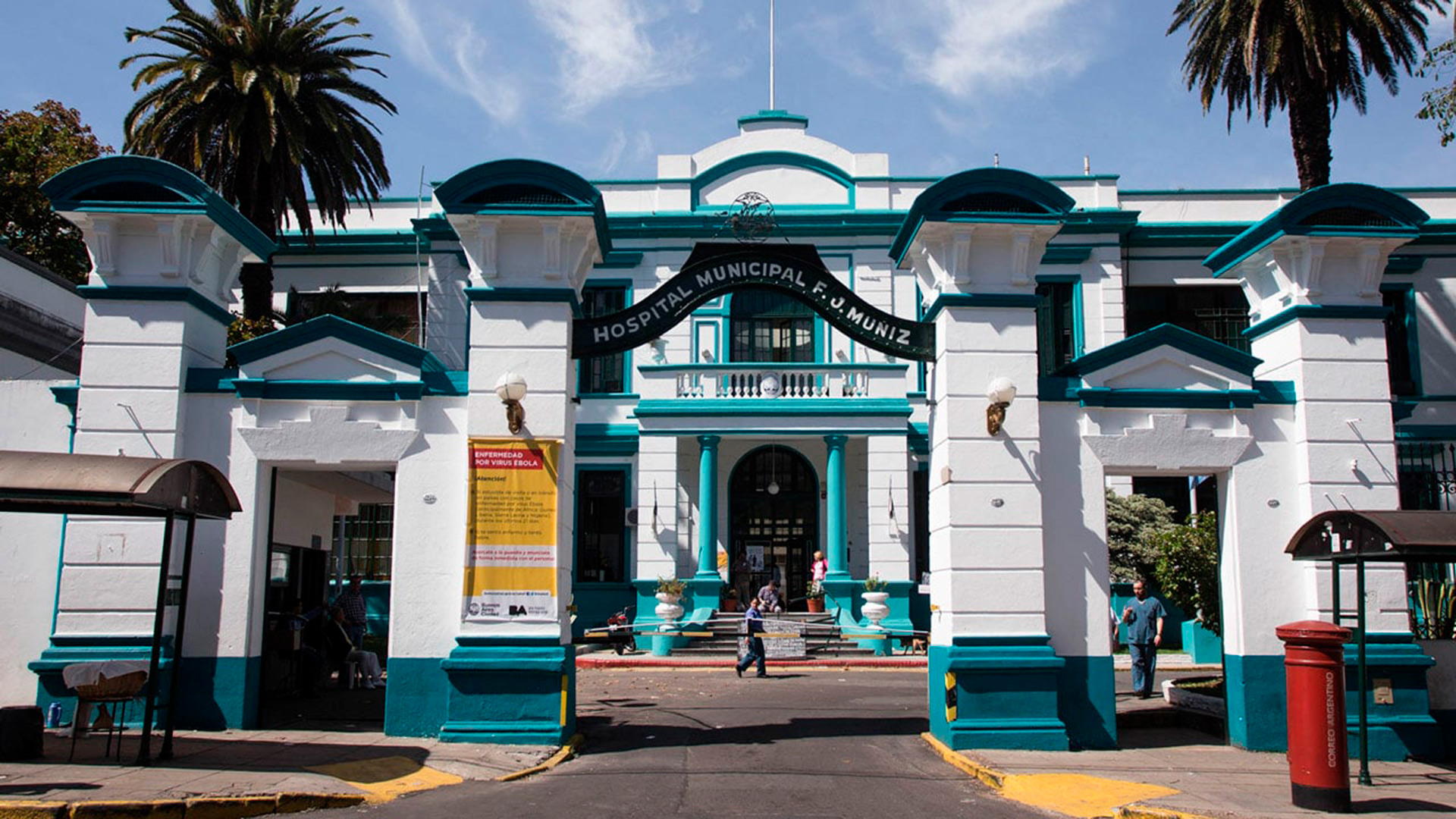 El Hospital Muñiz, uno de los centros de salud con mayor cantidad de enfermos de coronavirus.