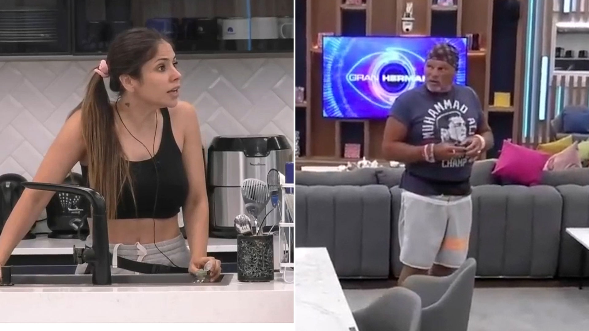 Se terminó la amistad de Romina y Alfa en Gran Hermano