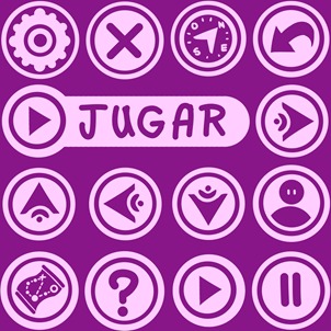 Iconos de los botones básicos para jugar. (foto: HASO/Miguel Ángel Páez García)

