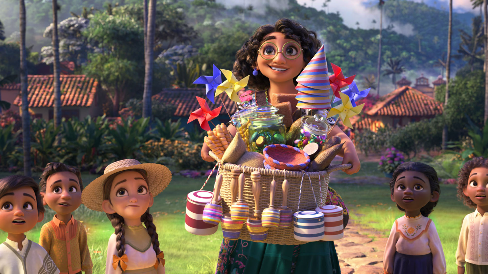 La familia Madrigal es la protagonista del exitoso largometraje de animación "Encanto", ambientado en Colombia. (Disney)