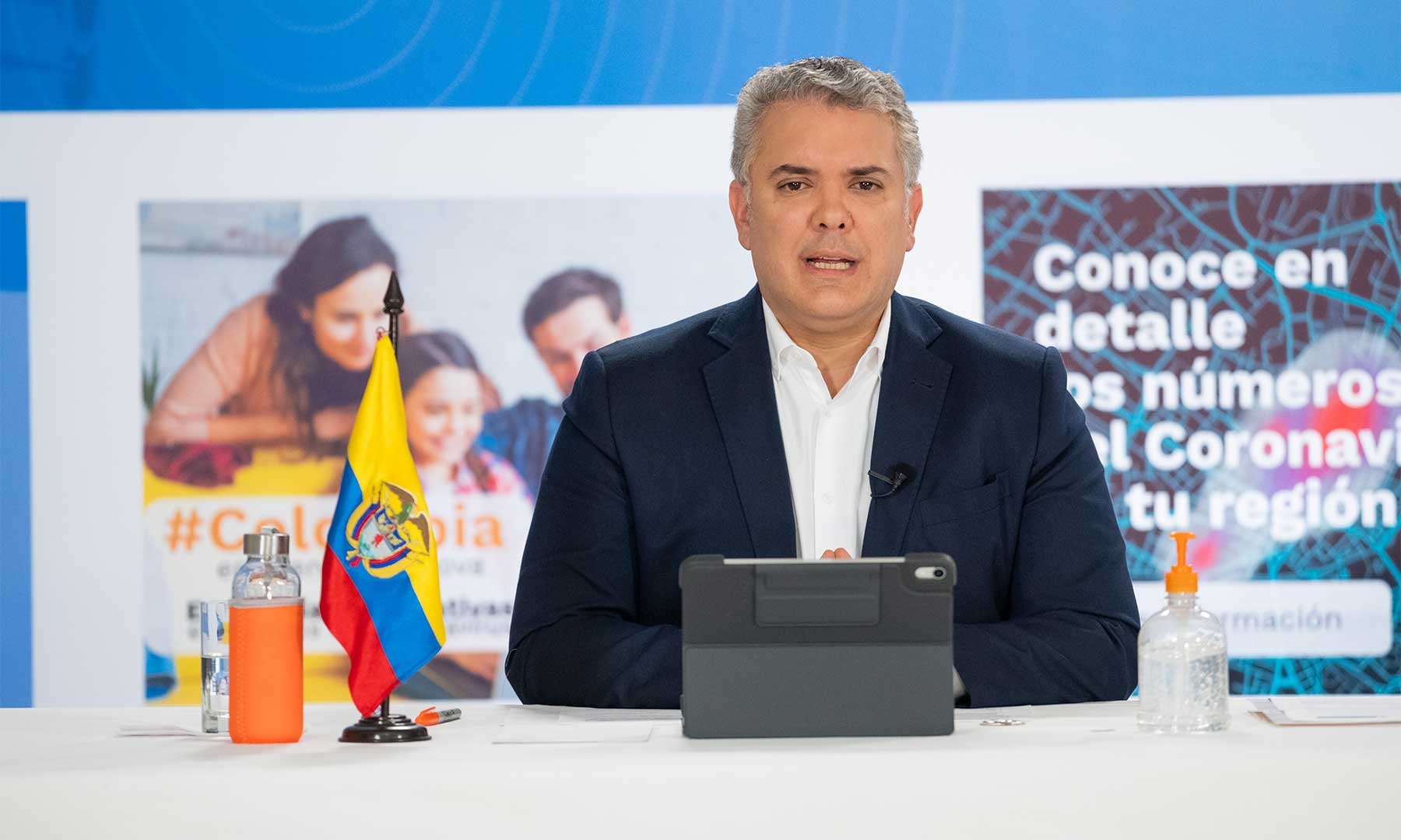 04/07/2020 El presidente de Colombia, Iván Duque.
ECONOMIA ESPAÑA EUROPA MADRID INTERNACIONAL
CÉSAR CARRIÓN / PRESIDENCIA DE COLOMBIA
