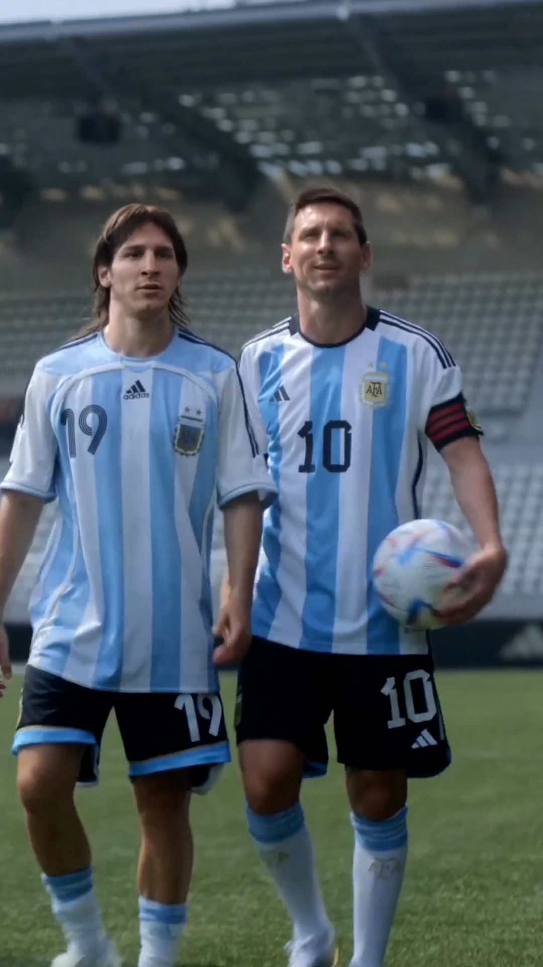 La increíble publicidad para Qatar 2022 que reúne a todas las versiones de Messi en los Infobae