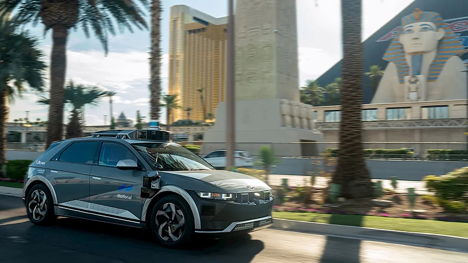 Un Hyundai IONIQ5 autónomo en las calles de Las Vegas, será una escena común en pocos días