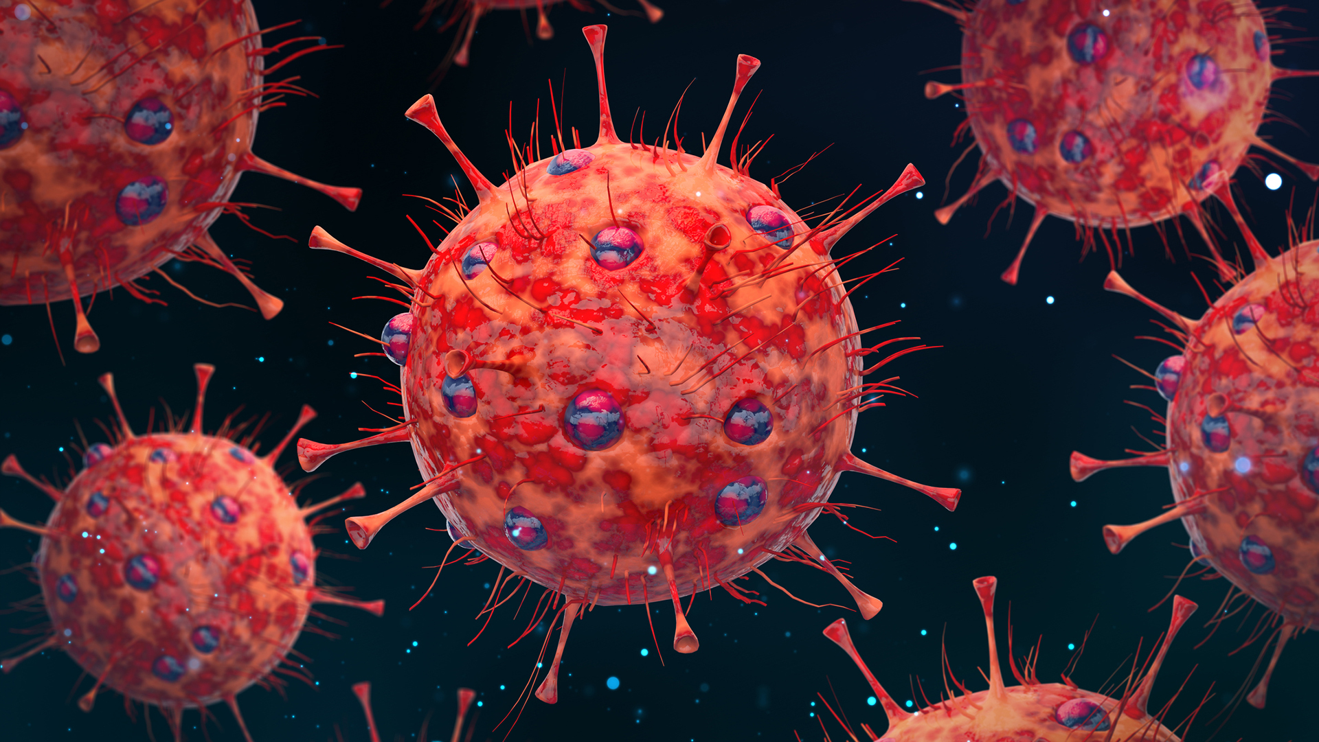 Les participants infectés par la variante Delta du coronavirus avaient des niveaux d'antigène plus élevés que ceux infectés par des variants circulants antérieurs (Getty)