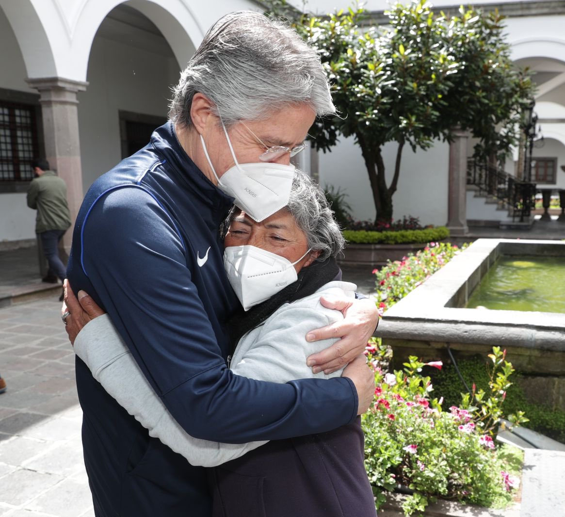 El caso de Marta Yambay tuvo tal repercusión que el presidente de Ecuador, Guillermo Lasso, se reunió con ella y le ofreció ayuda.