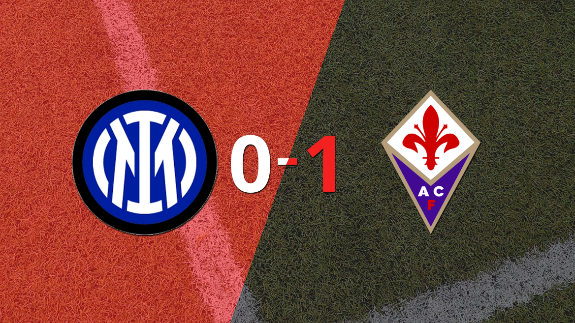 Inter cayó en casa frente a Fiorentina 1-0