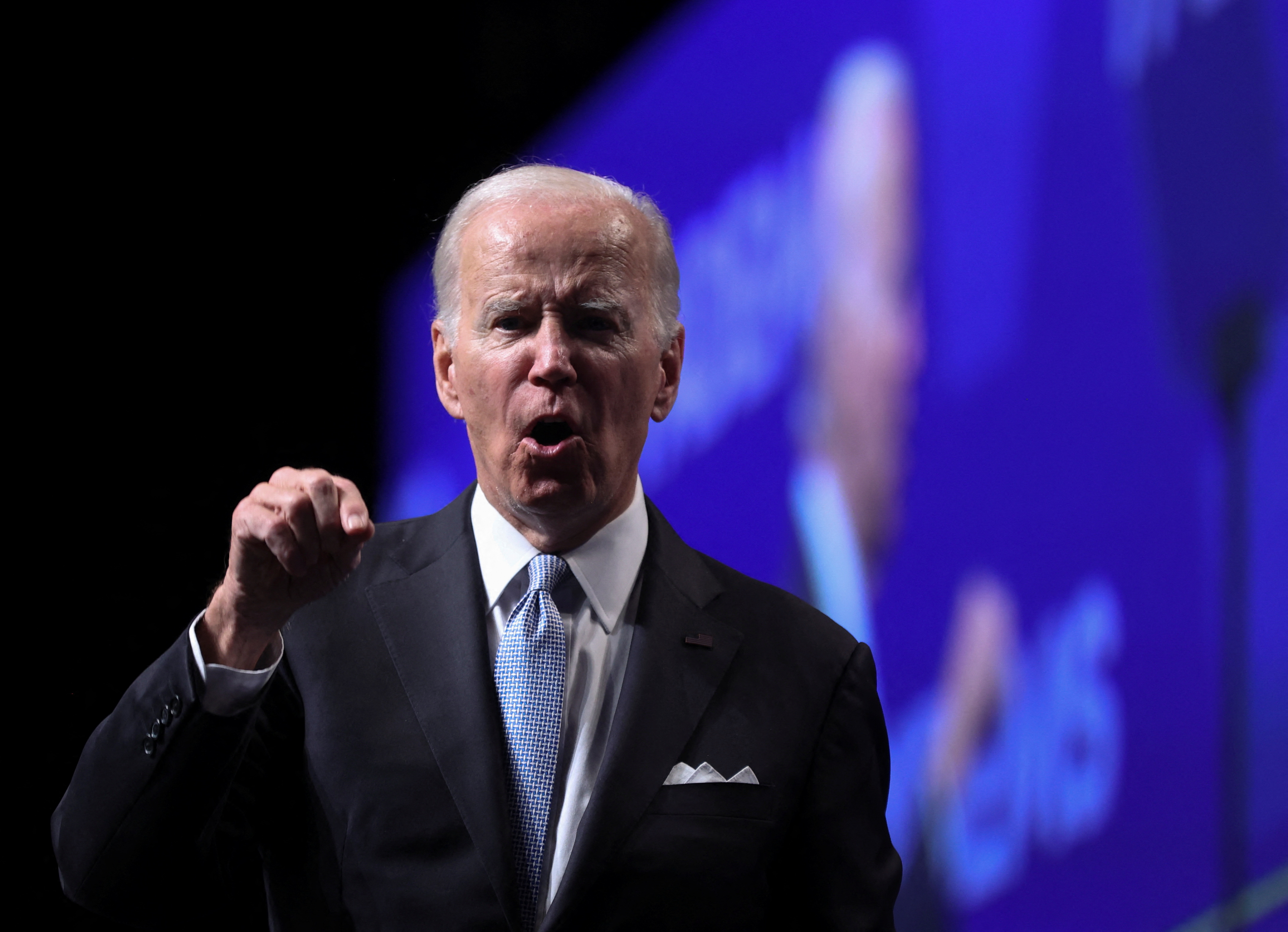 Joe Biden denunció que la medida fue “escandalosa” y que “no había razones” para que Moscú avanzara con la decisión. (REUTERS)