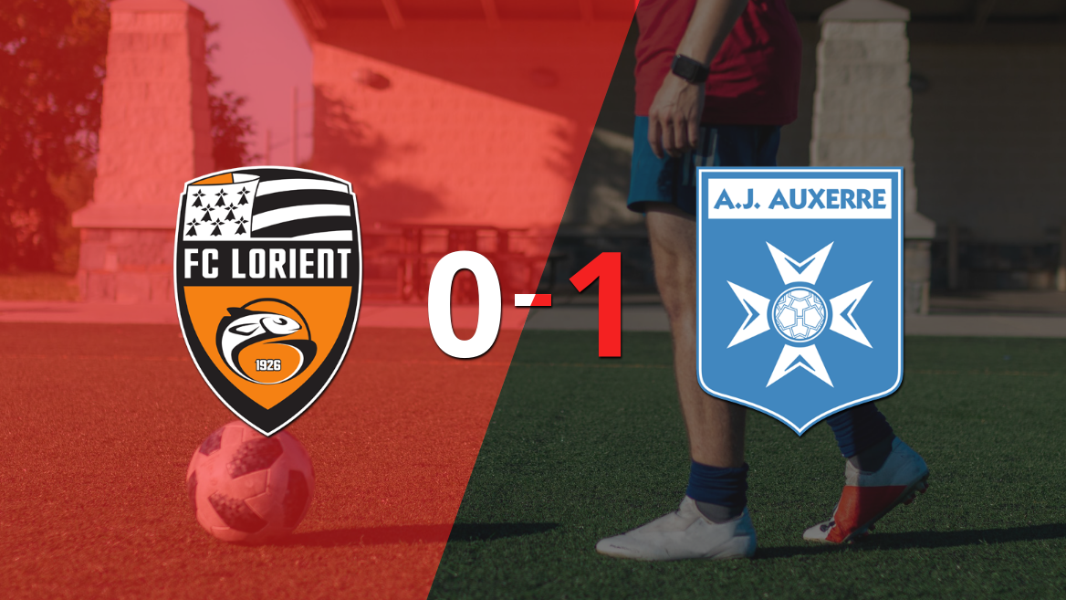 Auxerre se quedó con el triunfo en una difícil visita a Lorient