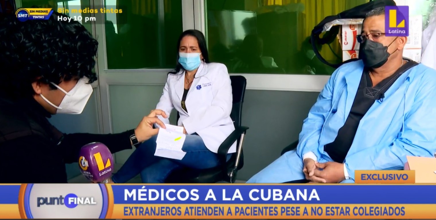 Clínica de Médicos Cubanos: Doctores firman recetas con número de colegiatura que pertenece a otro profesional de la salud o que no existen