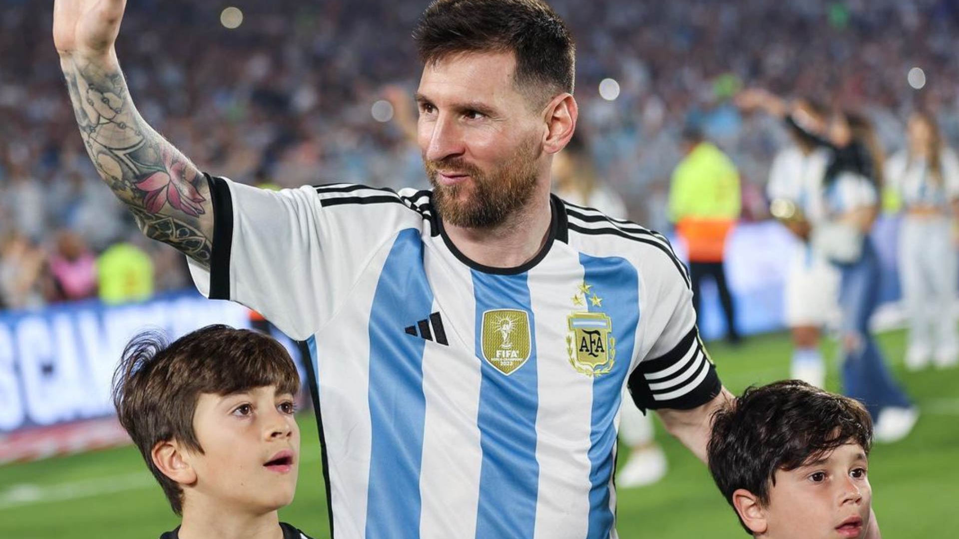 El posteo de lionel messi tras la fiesta de la seleccion argentina por el mundial