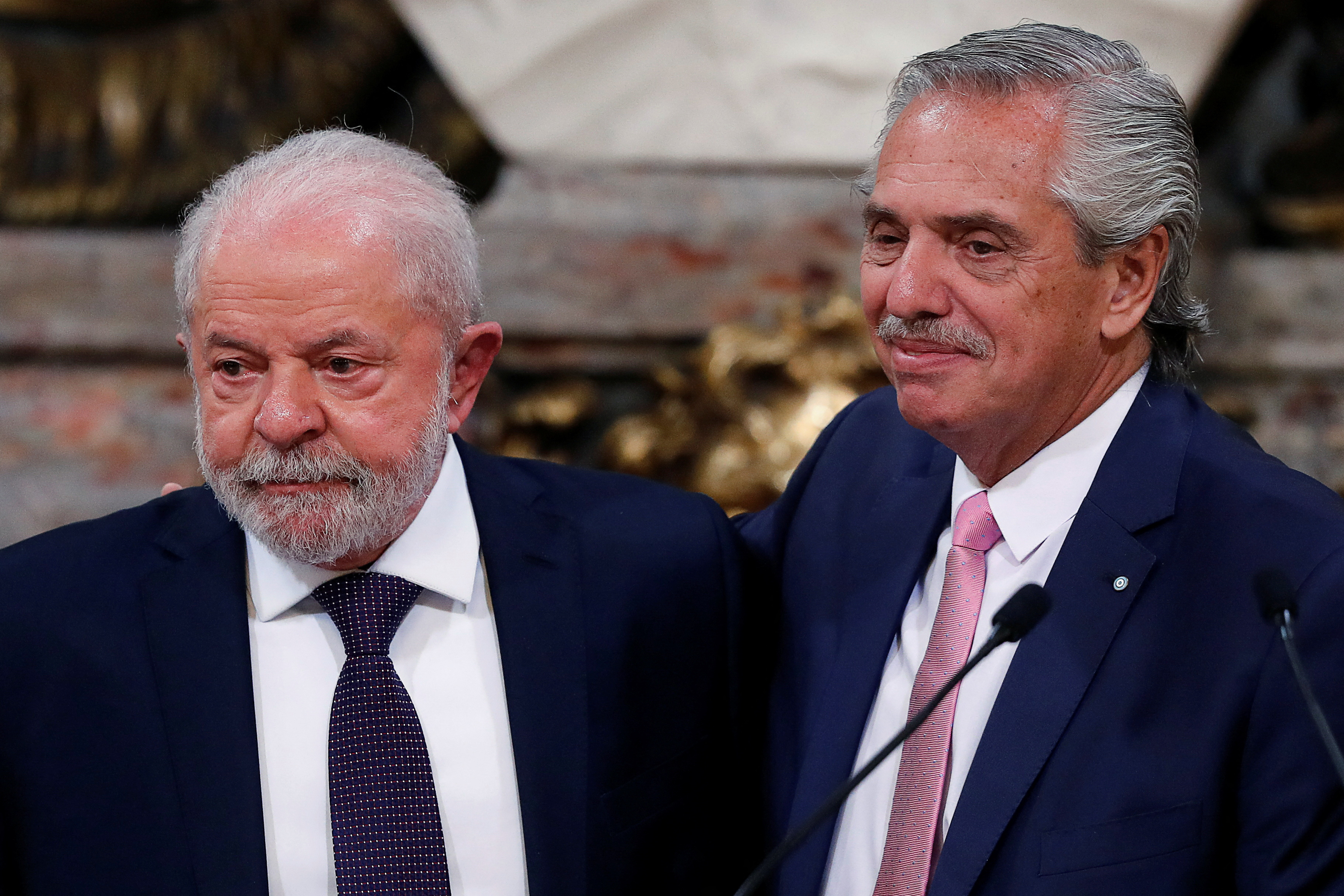 Lula habló sobre una nueva etapa en la relación comercial con la Argentina. REUTERS/Agustin Marcarian