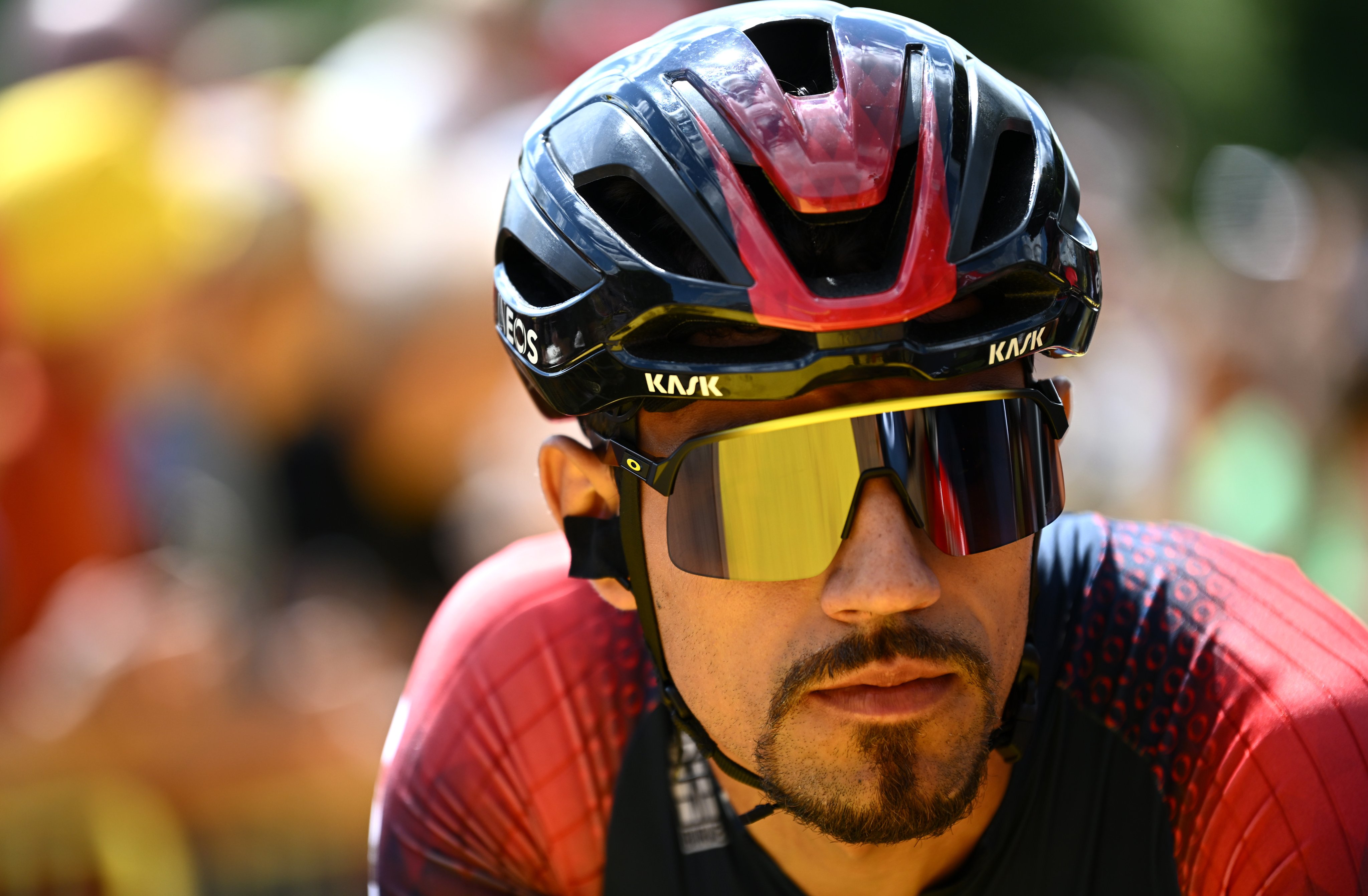 Daniel Felipe Martínez, el mejor colombiano en el Tour de Francia tras la tercera etapa