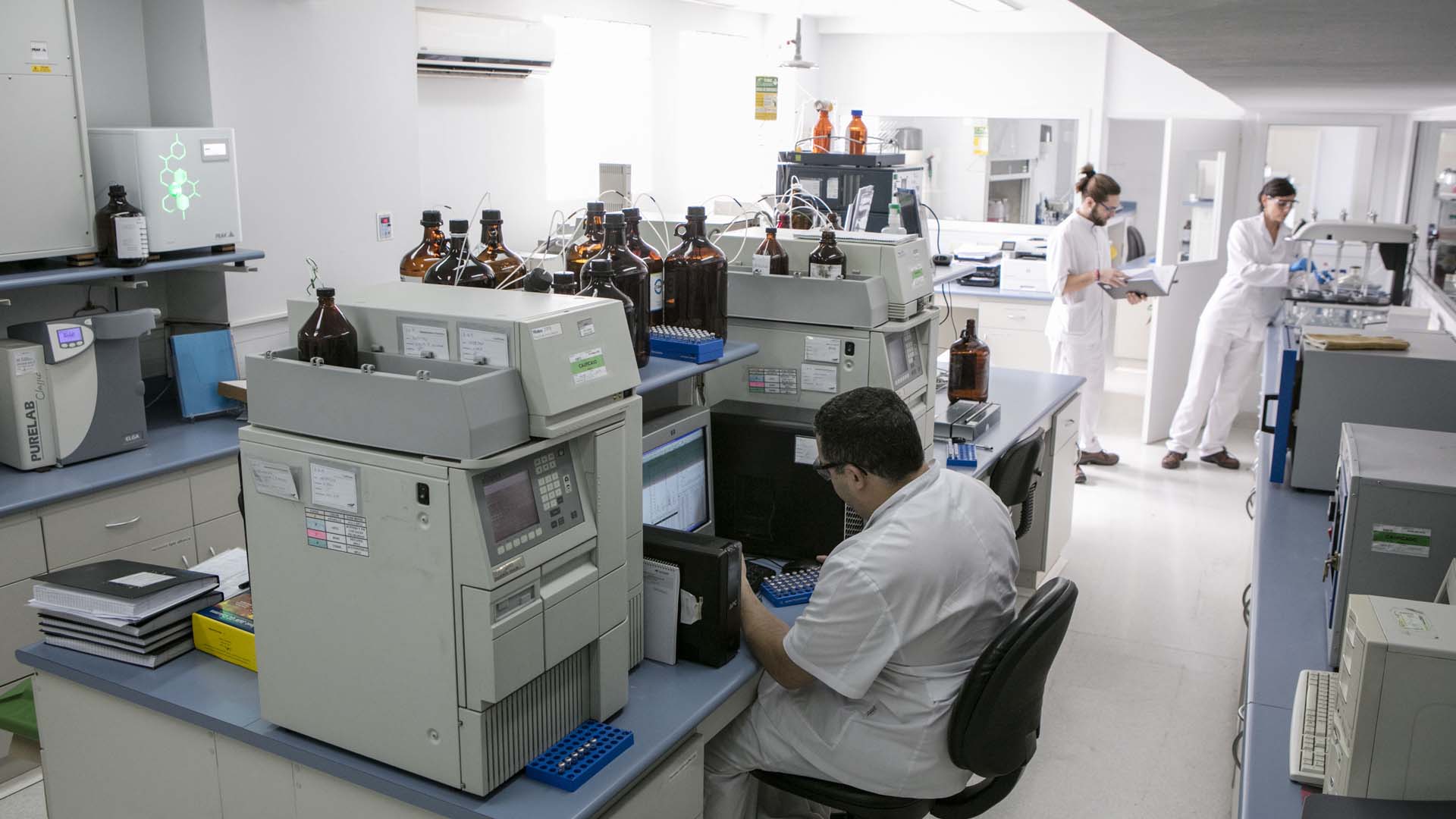 La tecnología gana cada vez más terreno en el campo del control de calidad. Foto: Ricardo Ceppi