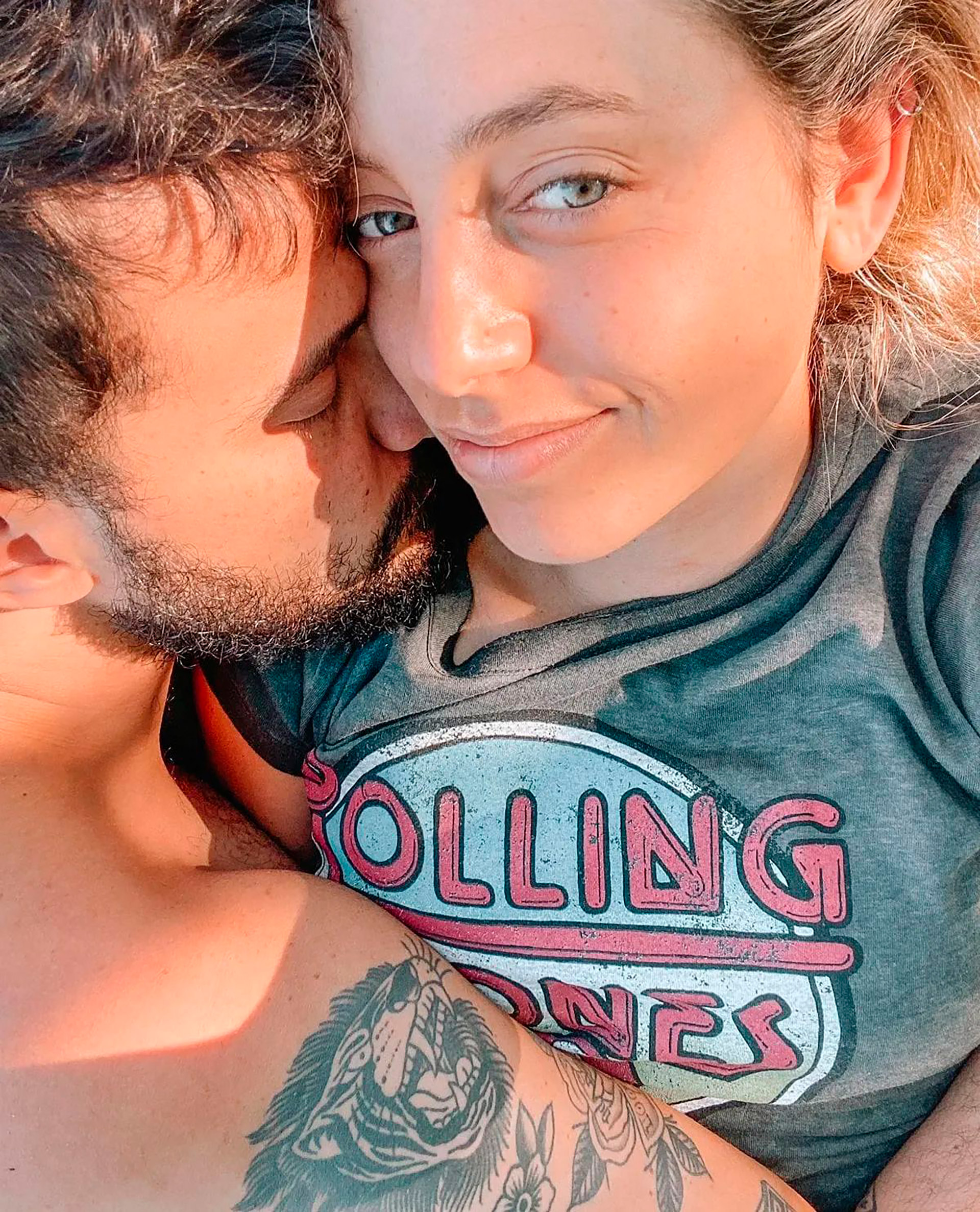 Diego Leuco junto a su novia, Sofia Martínez (Instagram)