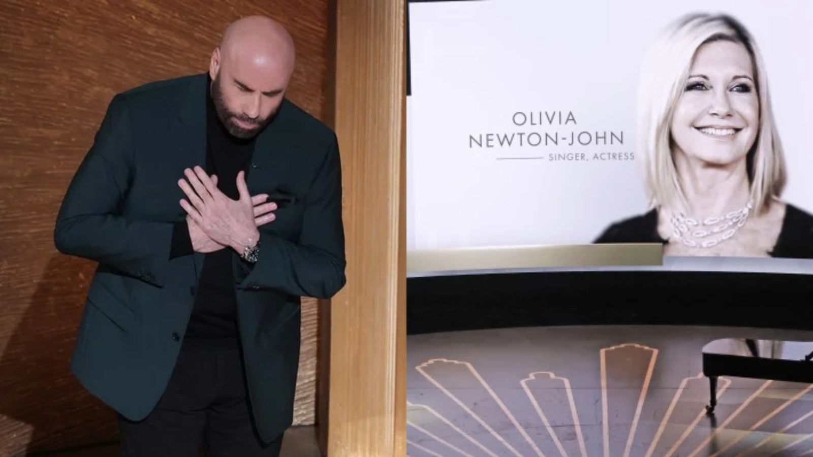 El nostálgico discurso de John Travolta a Olivia Newton-John en el “In memoriam” de los Oscar 2023 (Fotos: Kevin Winter/Getty Images)
