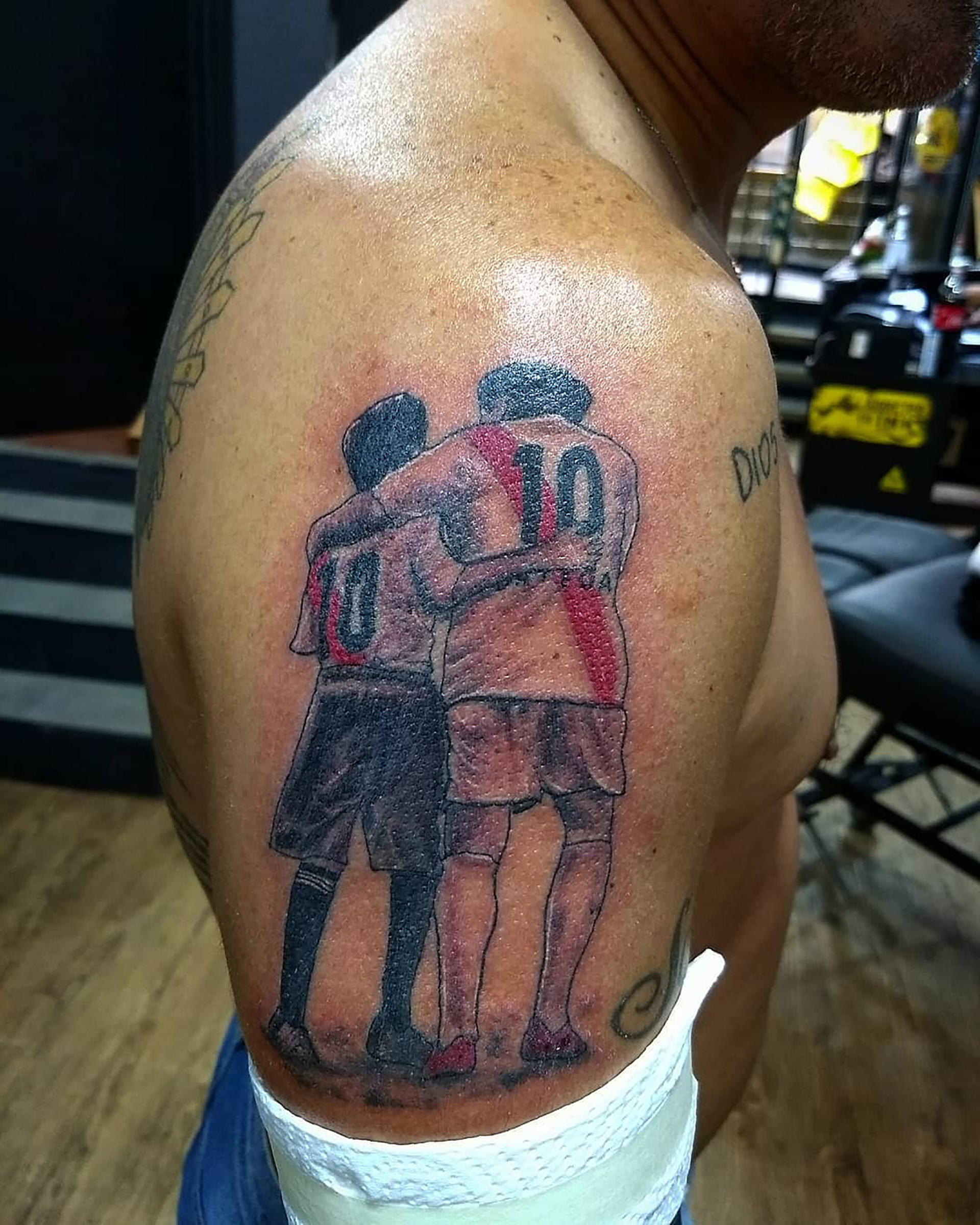 El impresionante tatuaje que se hizo Ariel Ortega: el detalle que llamó la  atención de los hinchas de River Plate - Infobae