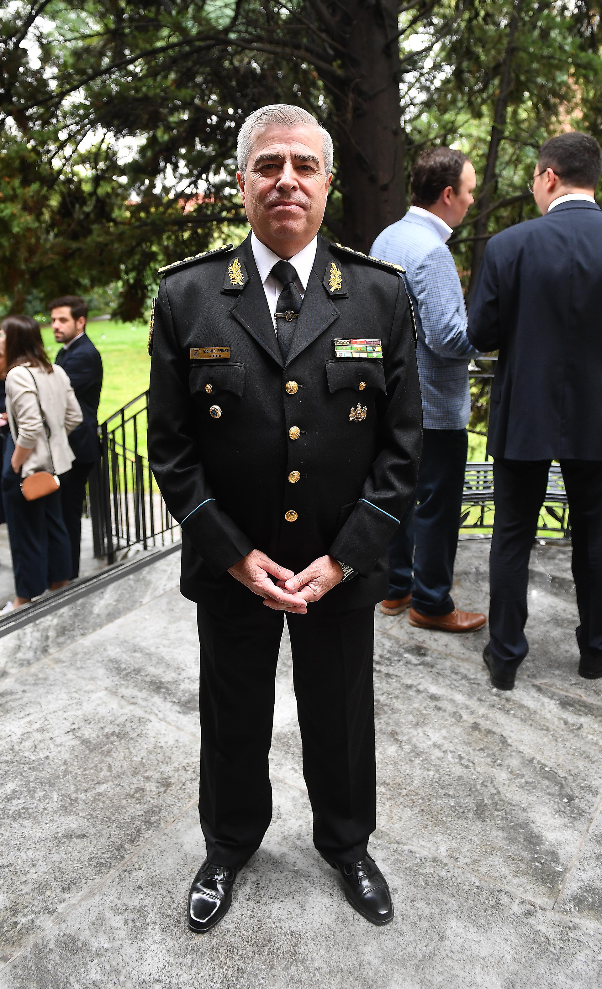 El jefe de la Policía de la Ciudad de Buenos Aires, Gabriel Berard 